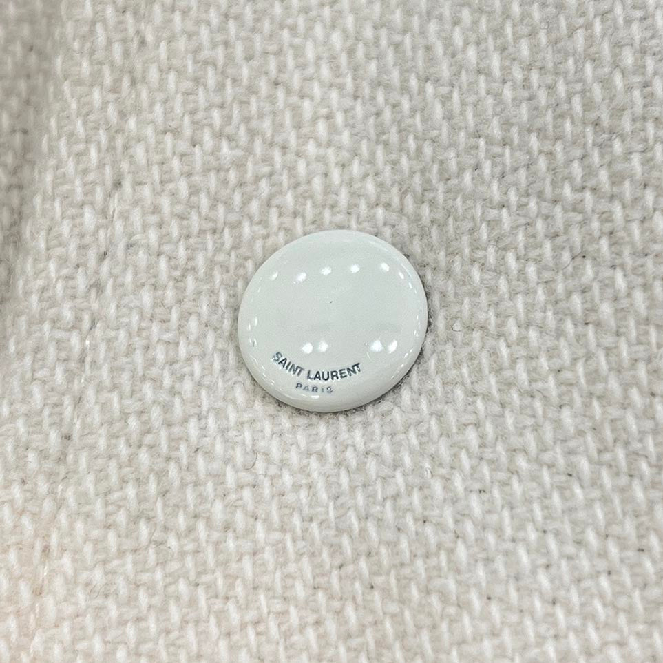 SAINT LAURENT PARIS 2022SS Blouson Teddy Jacket 354718 Y213Q Size 44 サンローランパリ ブルゾン テディジャケット サイズ44