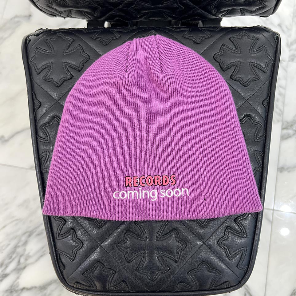 MATTY BOY ANTI PROMO SEX Records Embroidery Beanie Size ONE SIZE