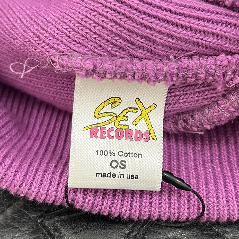 MATTY BOY ANTI PROMO SEX Records Embroidery Beanie Size ONE SIZE マッティボーイ アンチプロモ セックスレコード 刺繍 ビーニー サイズONE SIZE