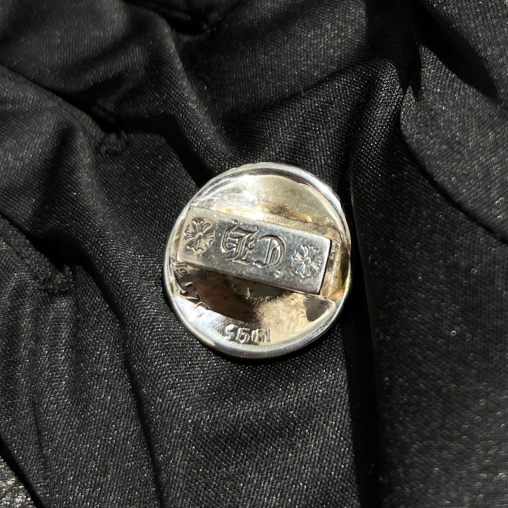 CHROME HEARTS CROSS BALL HAIR BAND クロムハーツ クロスボール ヘアバンド