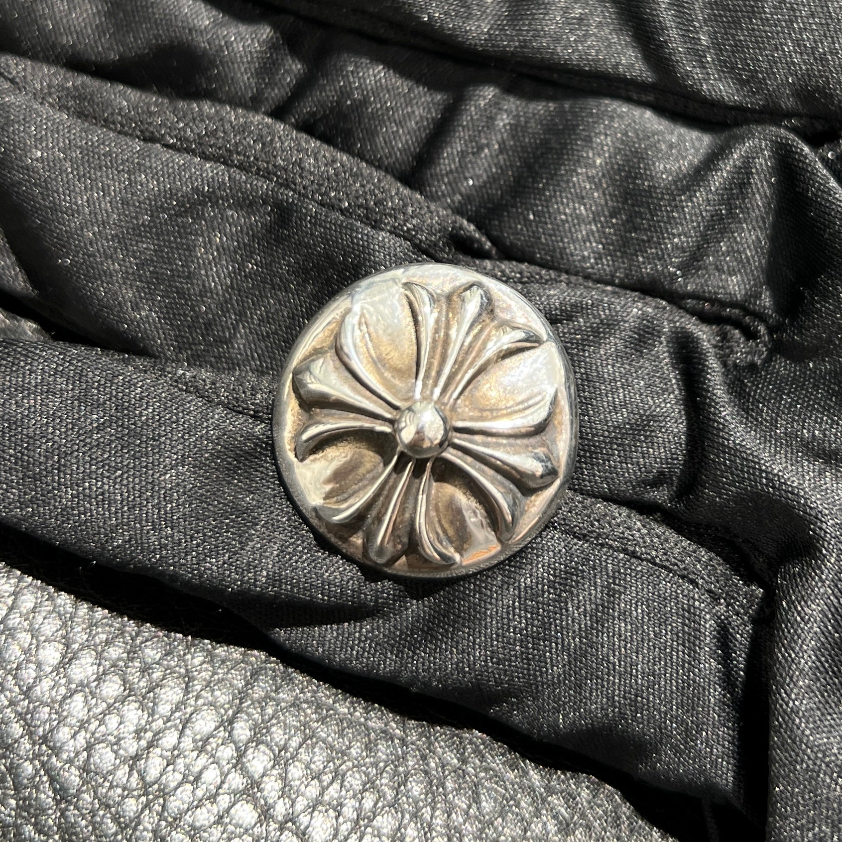 CHROME HEARTS CROSS BALL HAIR BAND クロムハーツ クロスボール ヘアバンド