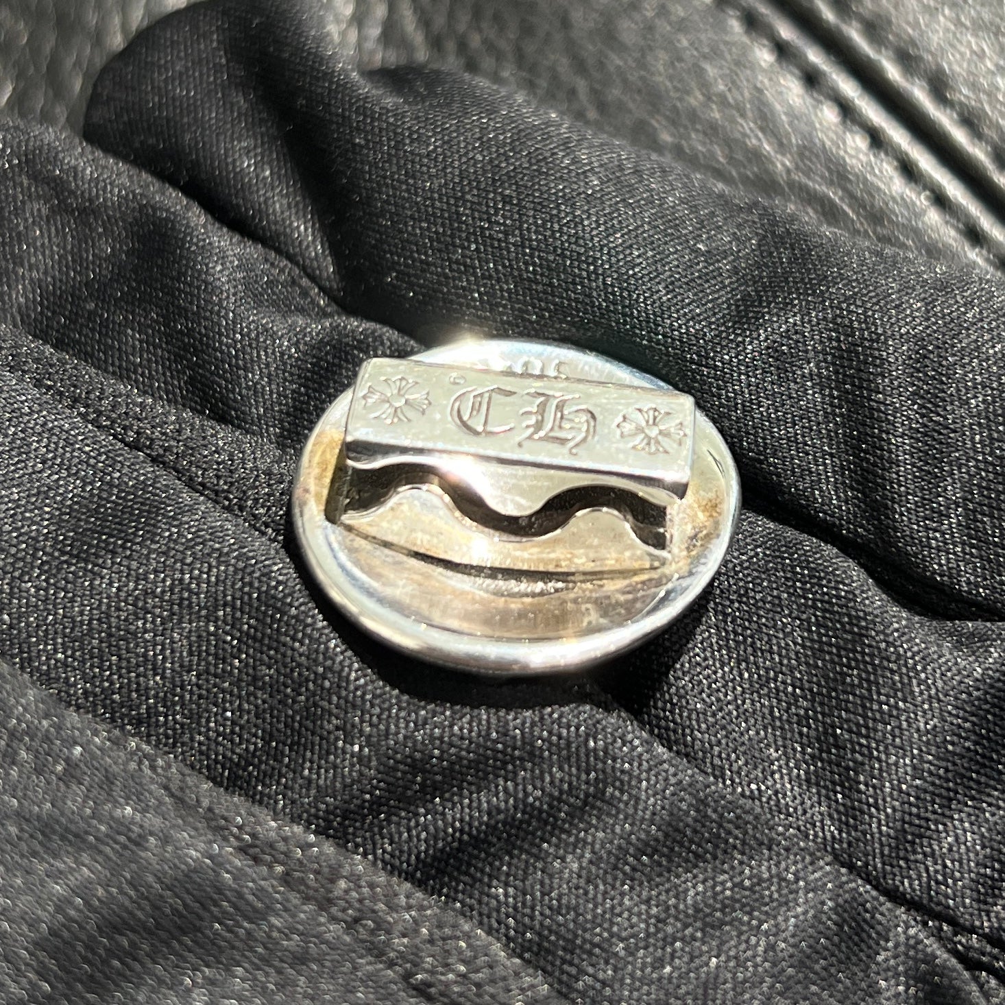 CHROME HEARTS CROSS BALL HAIR BAND クロムハーツ クロスボール ヘアバンド