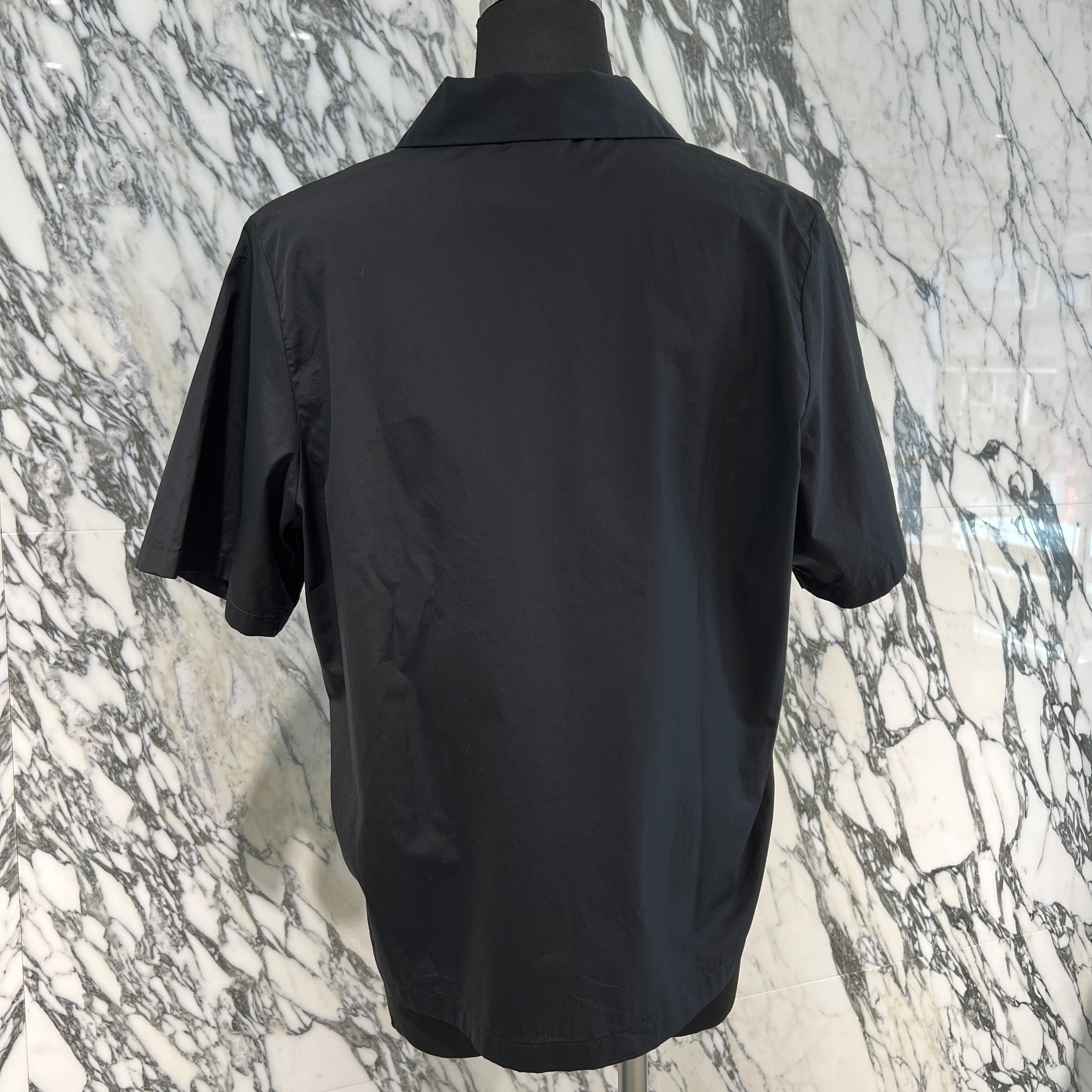 CHROME HEARTS Y NOT CH Logo Embroidery Short Sleeve Shirt Size M クロムハーツ ワイノット CHロゴエンブロイダリー ショートスリーブシャツ サイズM