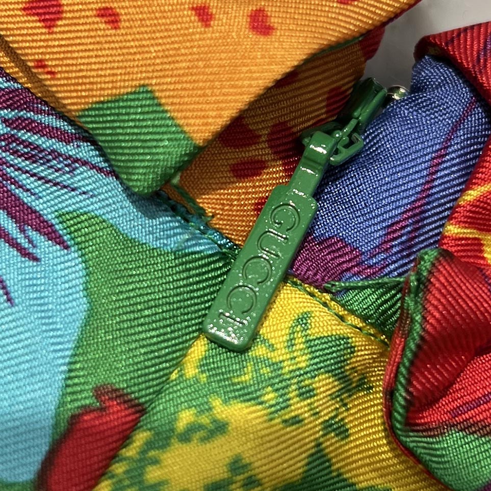 GUCCI × KEN SCOTT Floral Silk Maxi Dress 648923 ZAGIB Size 38 グッチ × ケンスコット フローラル シルク マキシドレス サイズ38