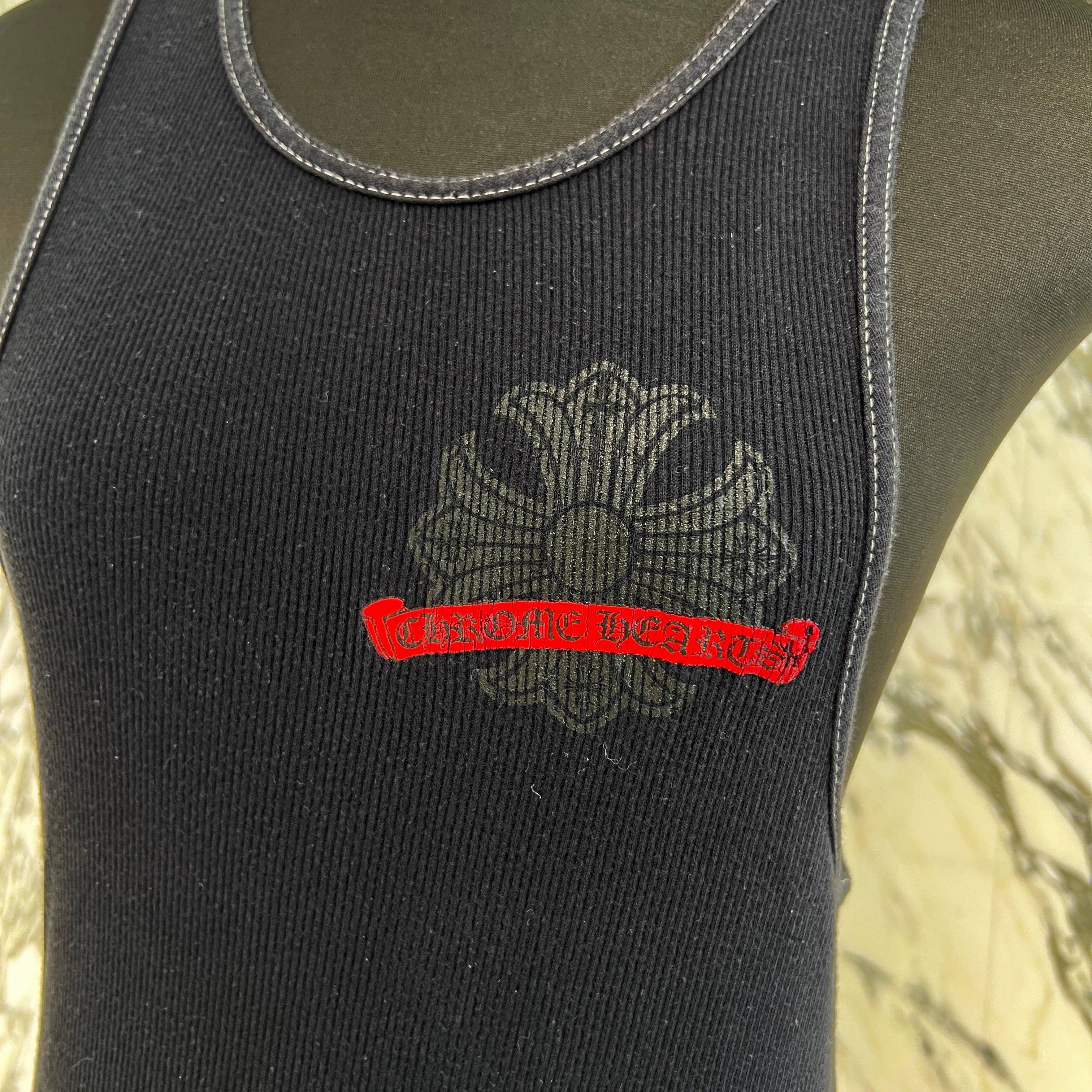 CHROME HEARTS Back Horseshoe Tank Top Size XL クロムハーツ バックホースシュータンクトップ サイズXL