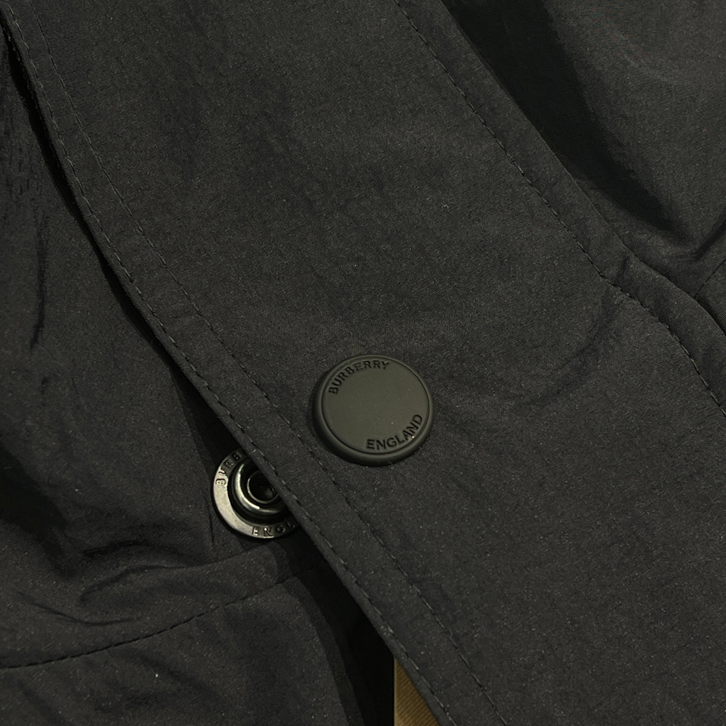 BURBERRY 2022AW Logo Hooded Mountain Parka 115895 A1189 Size L バーバリー ロゴ フーデッド マウンテンパーカー サイズL