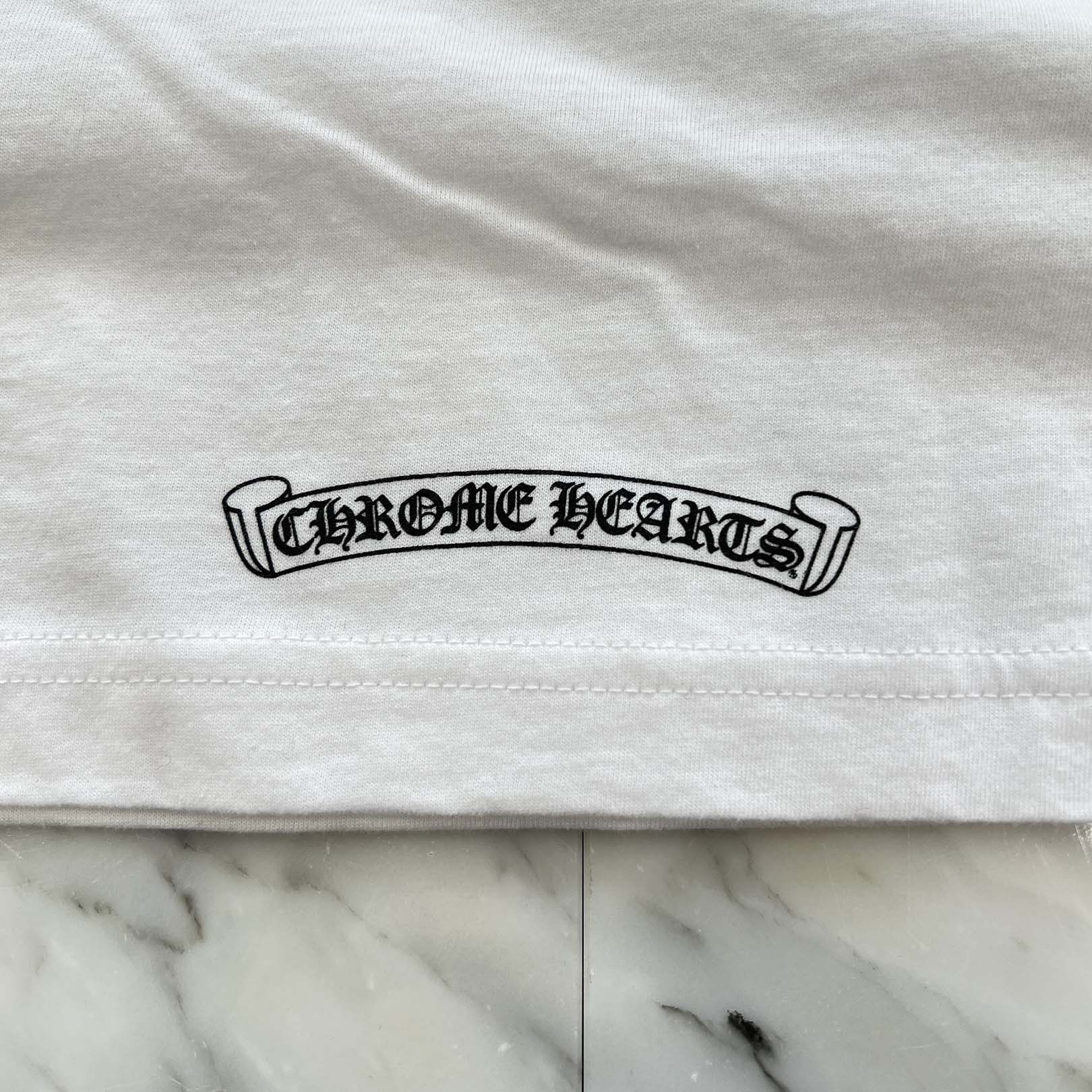 CHROME HEARTS Back Grad Circle Logo Tee Size L クロムハーツ バックグラデーション サークルロゴ Tシャツ サイズL