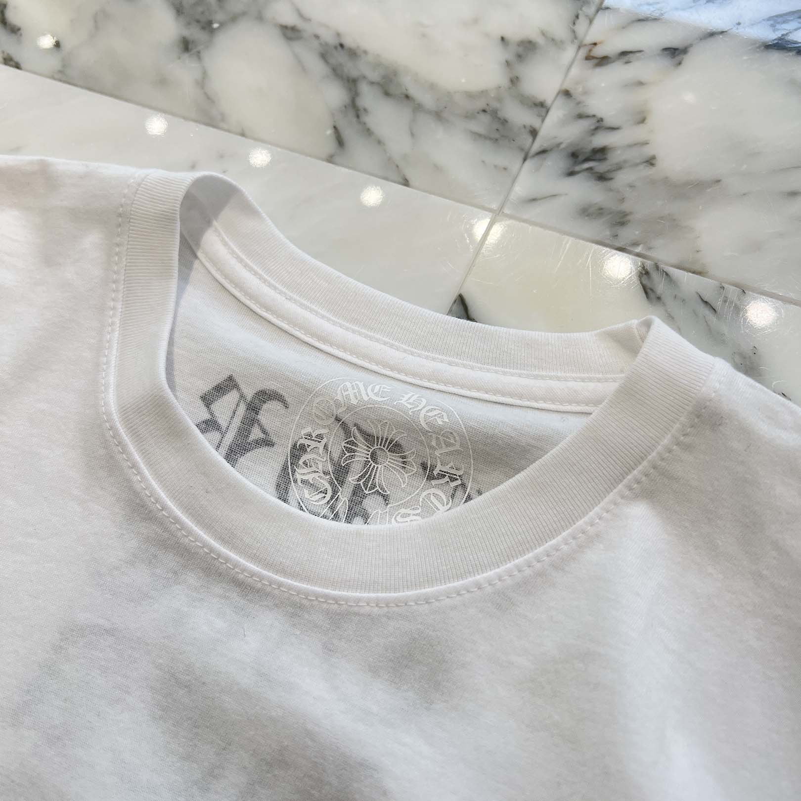 CHROME HEARTS Vertical Logo Tee Size L クロムハーツ ヴァーティカルロゴ Tシャツ サイズL