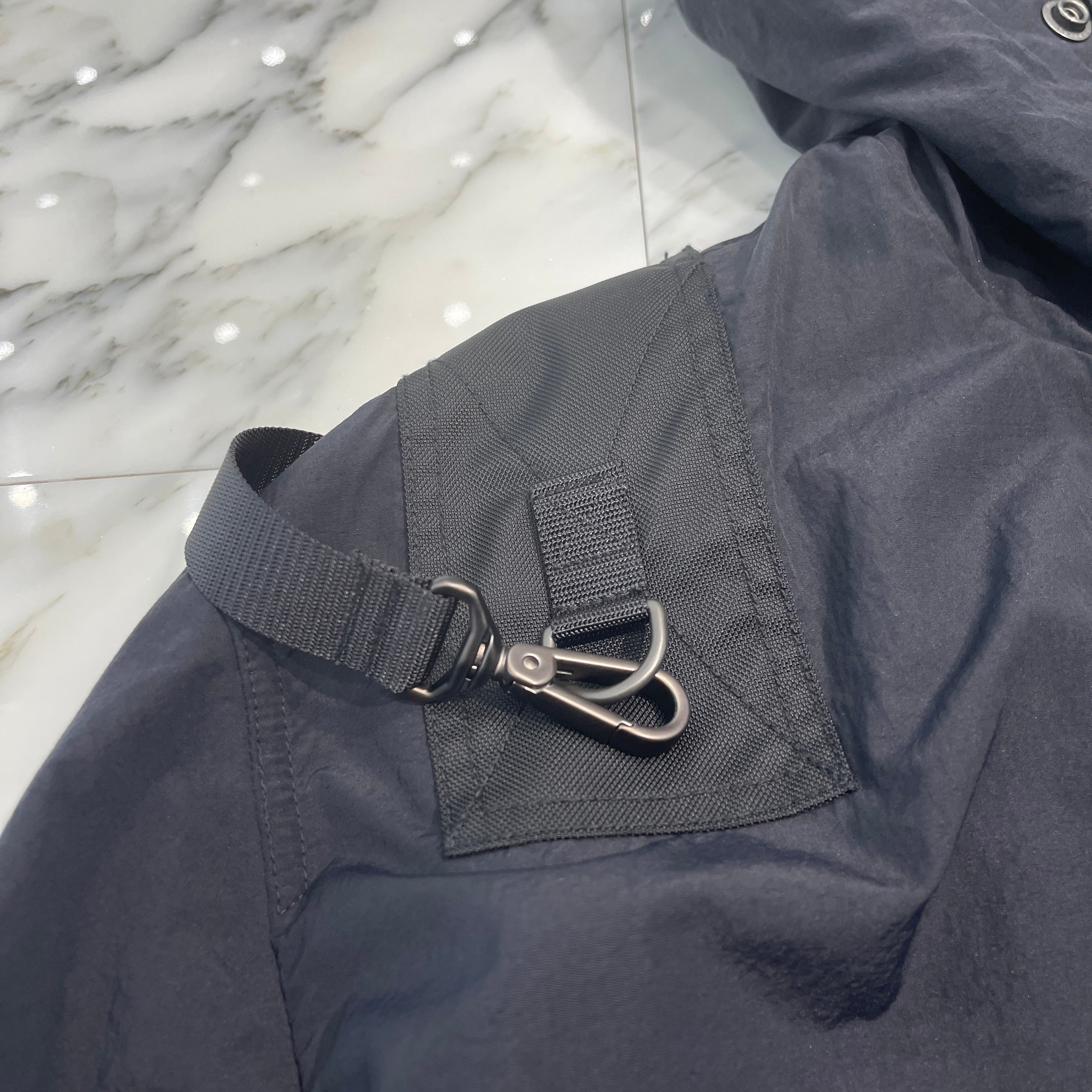 BURBERRY 2022AW Logo Hooded Mountain Parka 115895 A1189 Size L バーバリー ロゴ フーデッド マウンテンパーカー サイズL