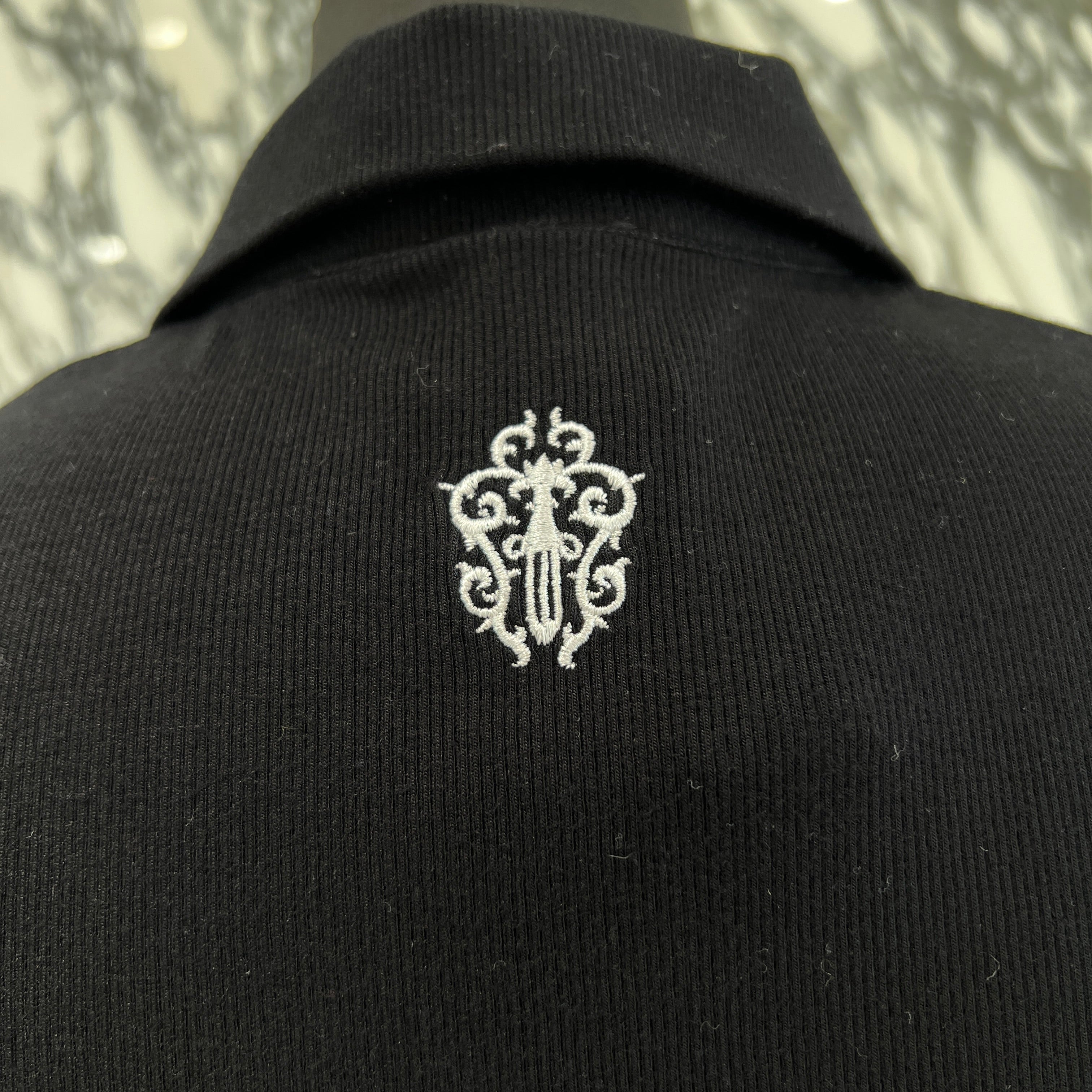 CHROME HEARTS Y NOT Vine Dagger Embroidery Polo Shirt Size S クロムハーツ ワイノット ヴァインダガー刺繍 ポロシャツ サイズS