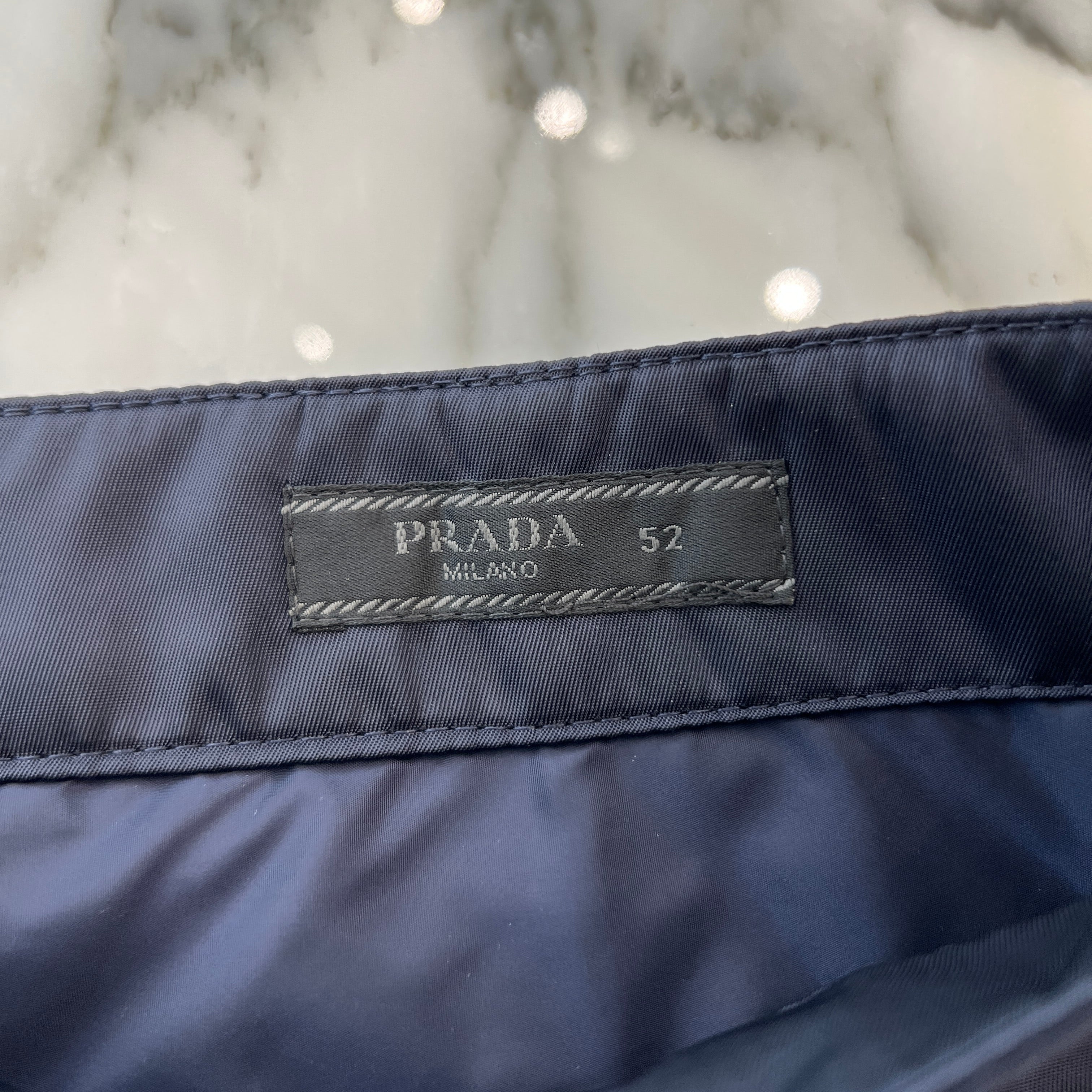 PRADA 2023SS Re-Nylon Triangle Logo Plate Cargo Shorts SPH244 S231 1WQ8 Size 52 プラダ リ・ナイロン トライアングルロゴプレート カーゴハーフパンツ サイズ52
