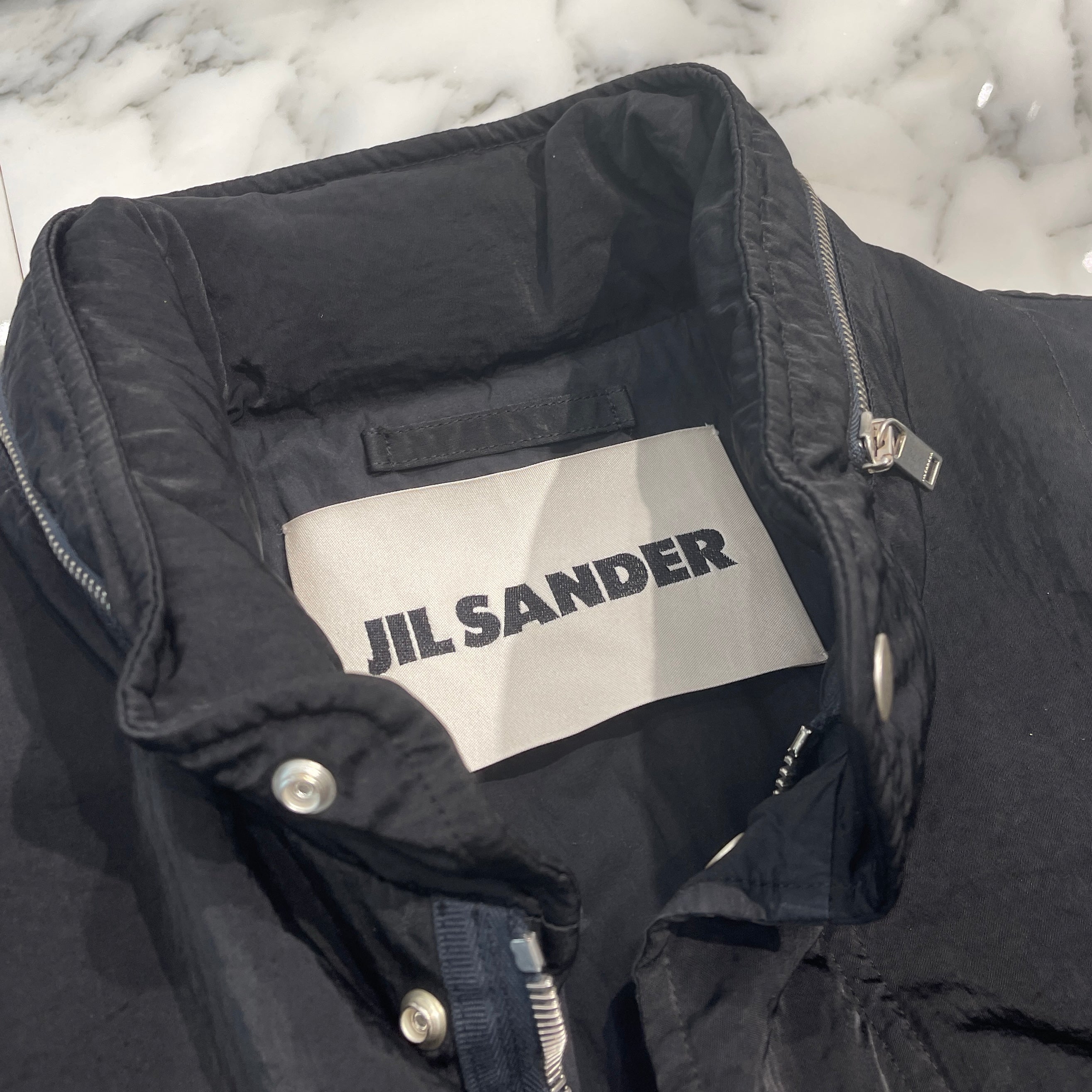 JIL SANDER Cabana D 01 PD GD Military Jacket JSMT410224MT460700B12 Size 48 ジルサンダー カバナ D 01 PD GD ミリタリージャケット サイズ48