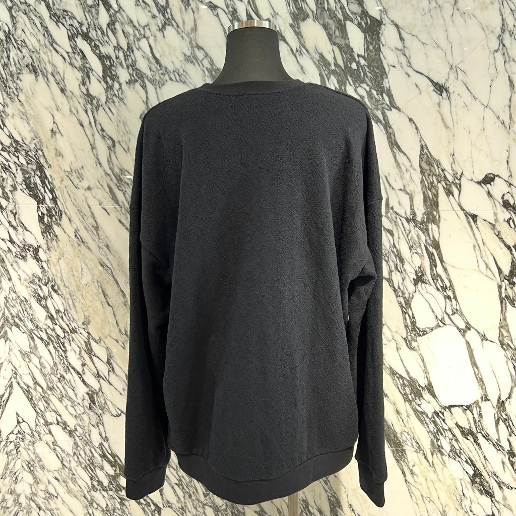 CHROME HEARTS Y NOT Vertical Logo Sweat Shirt Size M クロムハーツ ワイノット ヴァーティカルロゴ クロップド スウェットシャツ Tシャツ サイズM