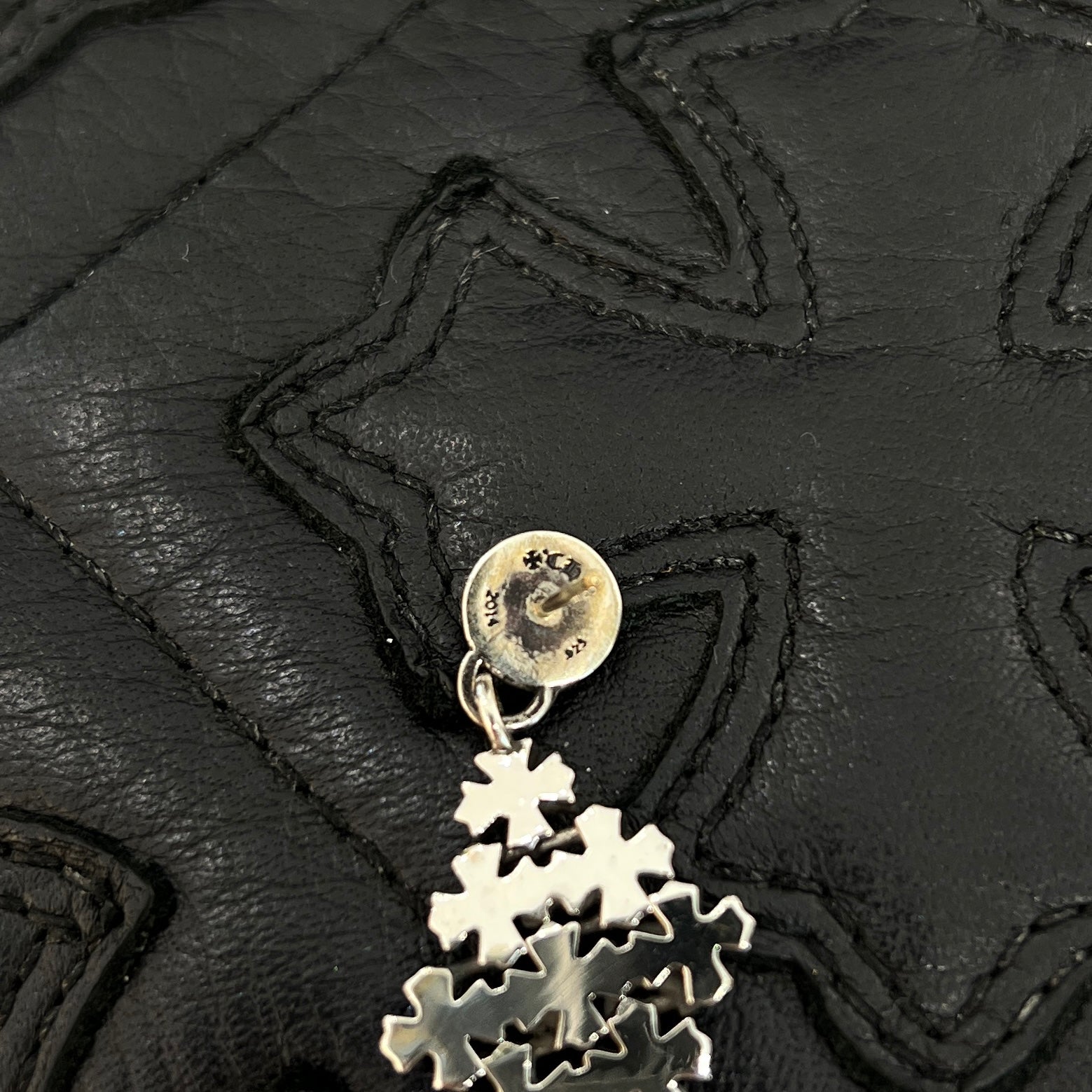 CHROME HEARTS Chain Mail CH Plus Earring クロムハーツ チェーンメイル CHプラス イヤリング ピアス シルバー925