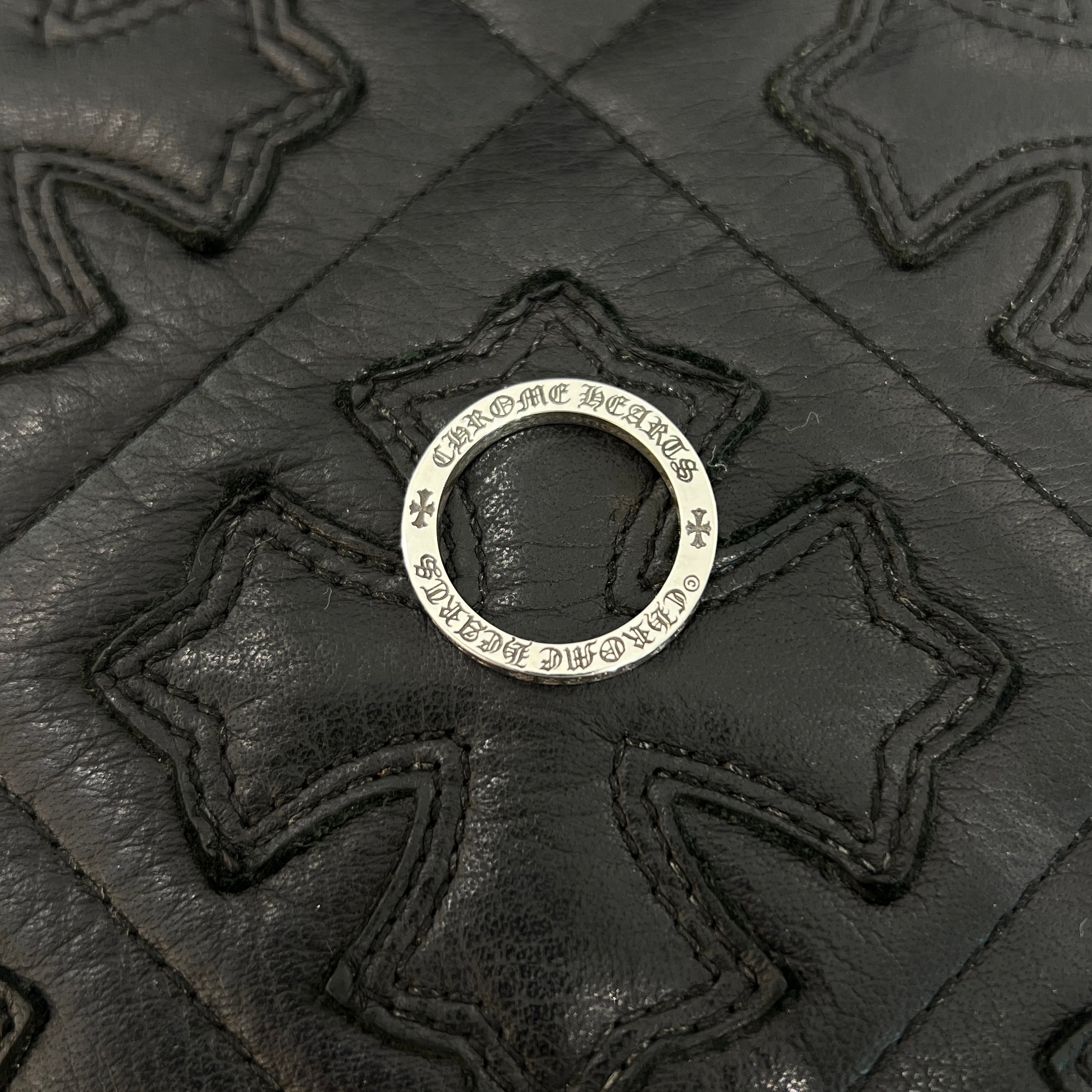 CHROME HEARTS 3mm SPACER FUCK YOU Ring Size 17.5号 クロム