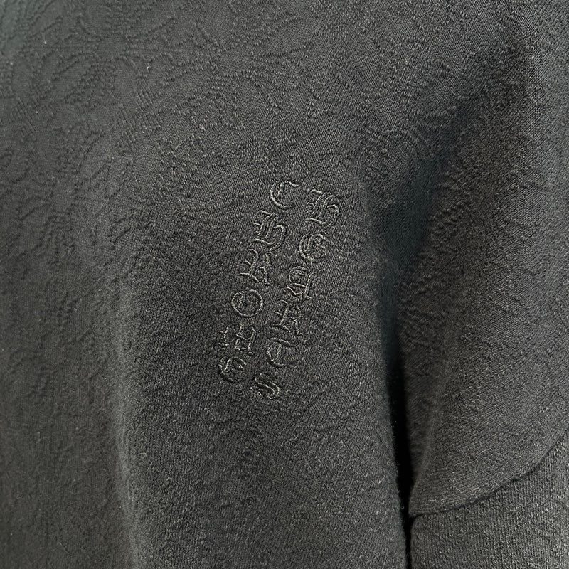 CHROME HEARTS Y NOT Vertical Logo Sweat Shirt Size M クロムハーツ ワイノット ヴァーティカルロゴ クロップド スウェットシャツ Tシャツ サイズM