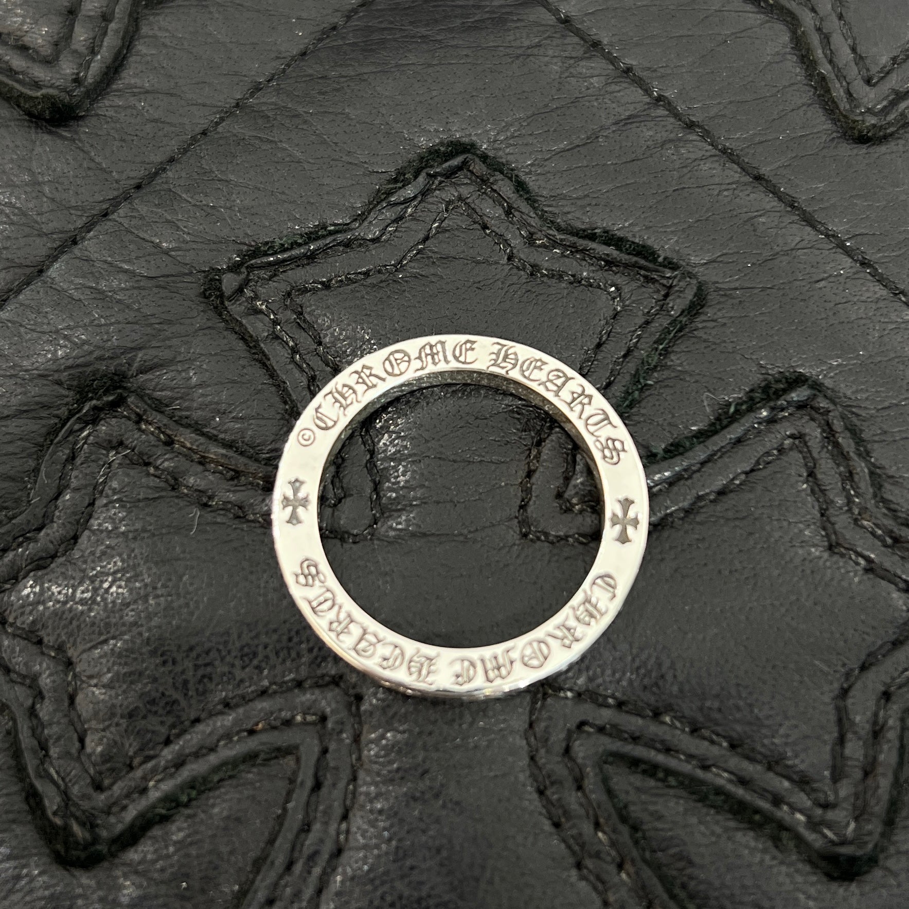 CHROME HEARTS 3mm SPACER FUCK YOU Ring Size 17.5号 クロムハーツ 3mm スペーサー ファックユー リング サイズ17.5号