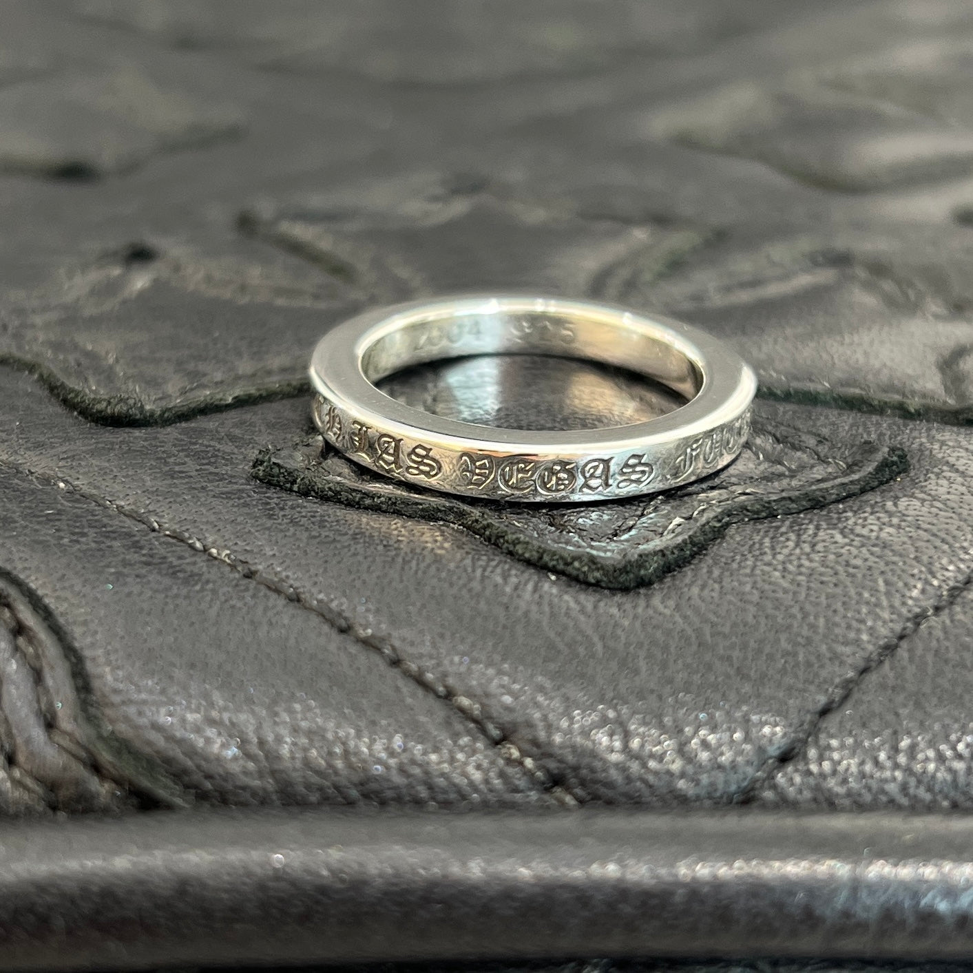 CHROME HEARTS 3mm SPACER FUCK YOU Ring Size 17.5号 クロムハーツ 3mm スペーサー ファックユー リング サイズ17.5号