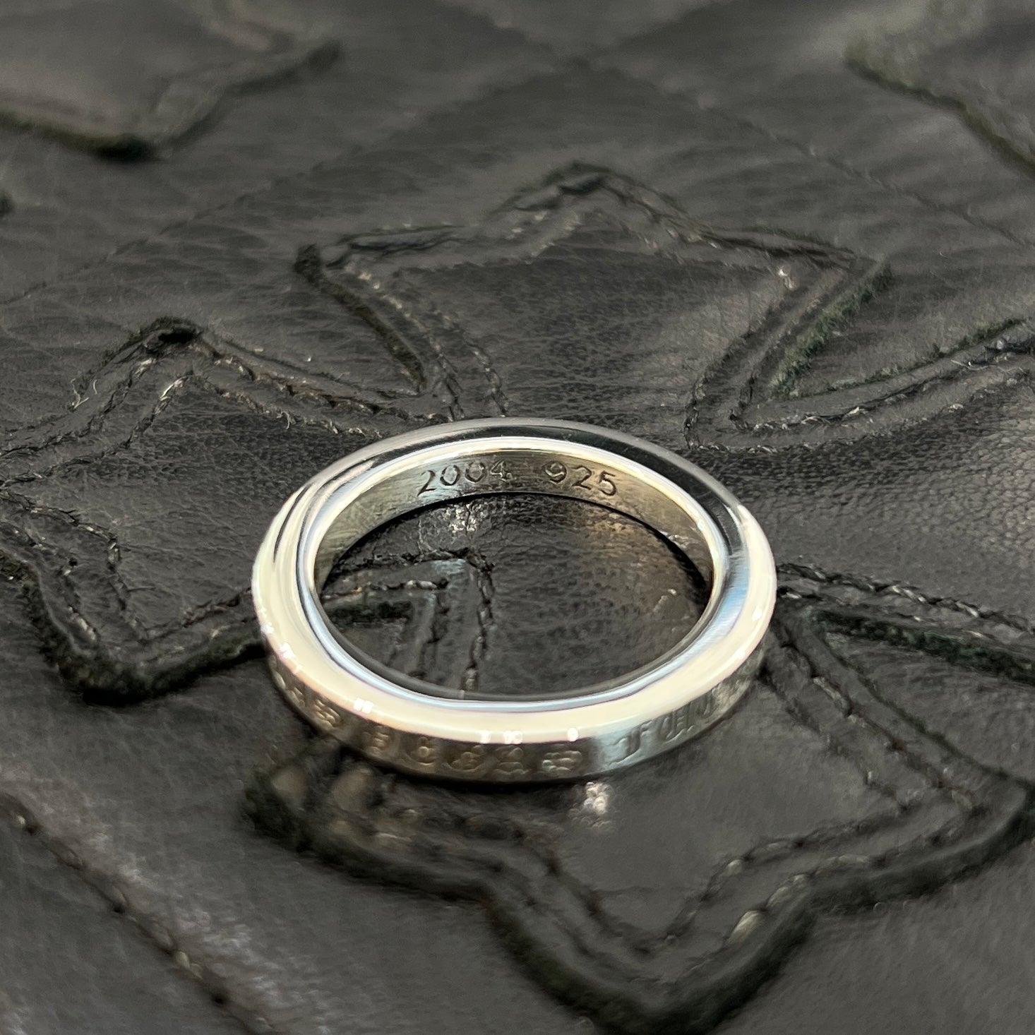 CHROME HEARTS 3mm SPACER FUCK YOU Ring Size 17.5号 クロムハーツ 3mm スペーサー ファックユー リング サイズ17.5号