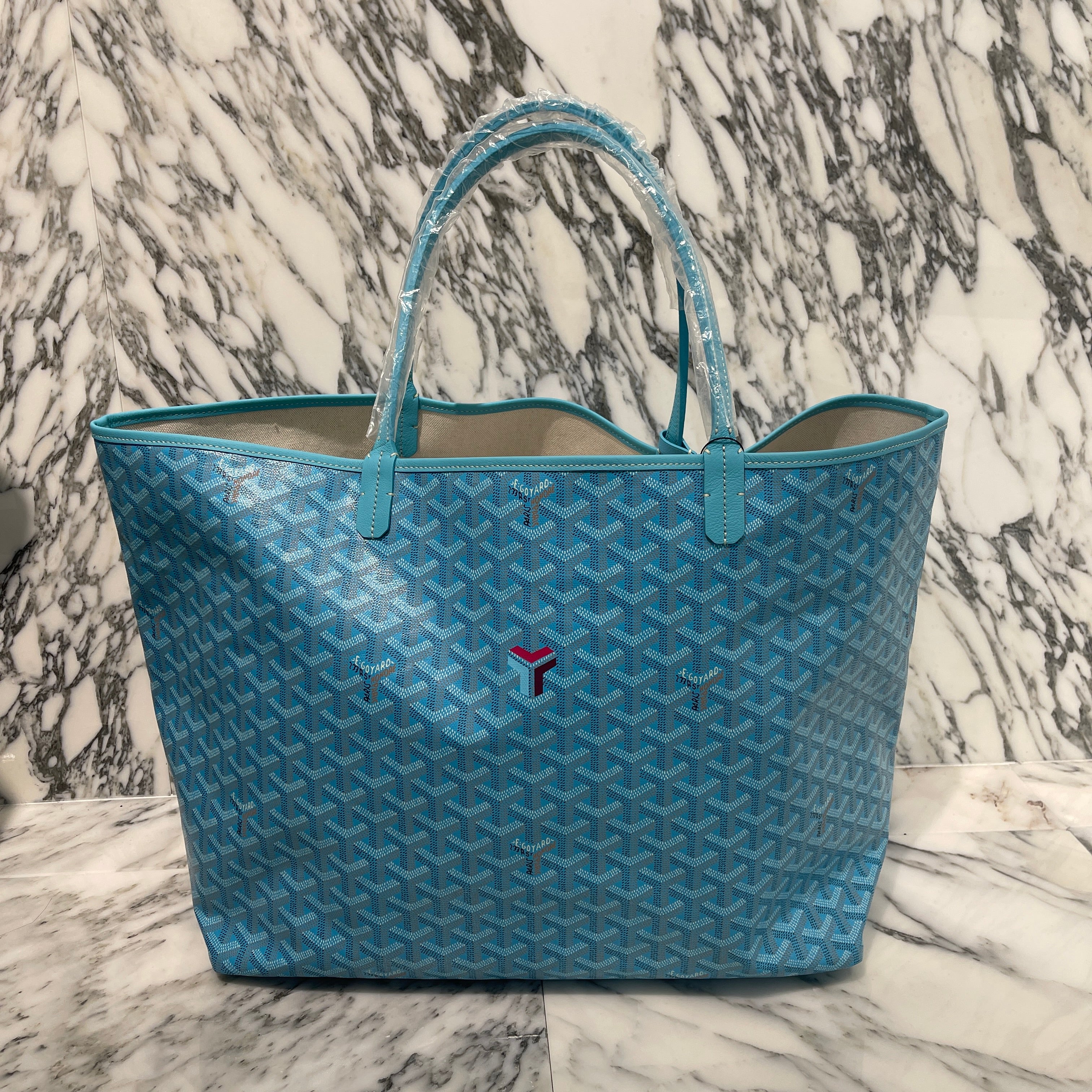 GOYARD 2024AW Saint Louis GM & Barry's Beach Towel "Turquoise Blue" ゴヤール サンルイGM ＆ バリーズ ビーチタオル "ターコイズブルー"