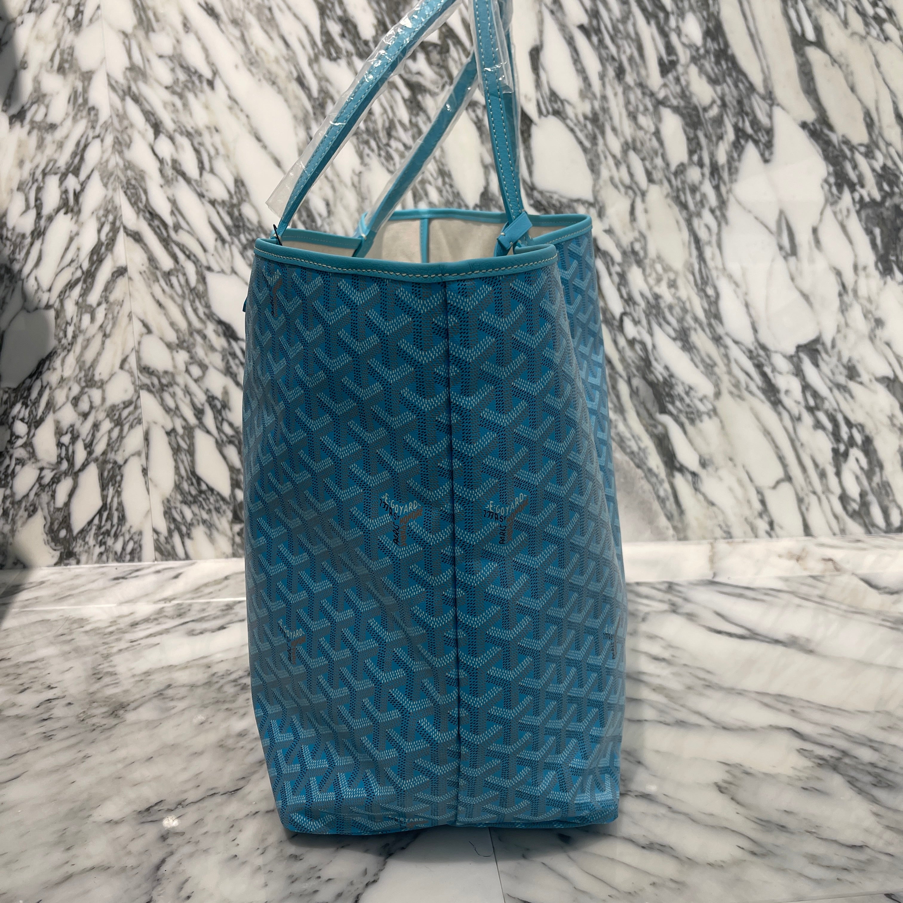 GOYARD 2024AW Saint Louis GM & Barry's Beach Towel "Turquoise Blue" ゴヤール サンルイGM ＆ バリーズ ビーチタオル "ターコイズブルー"