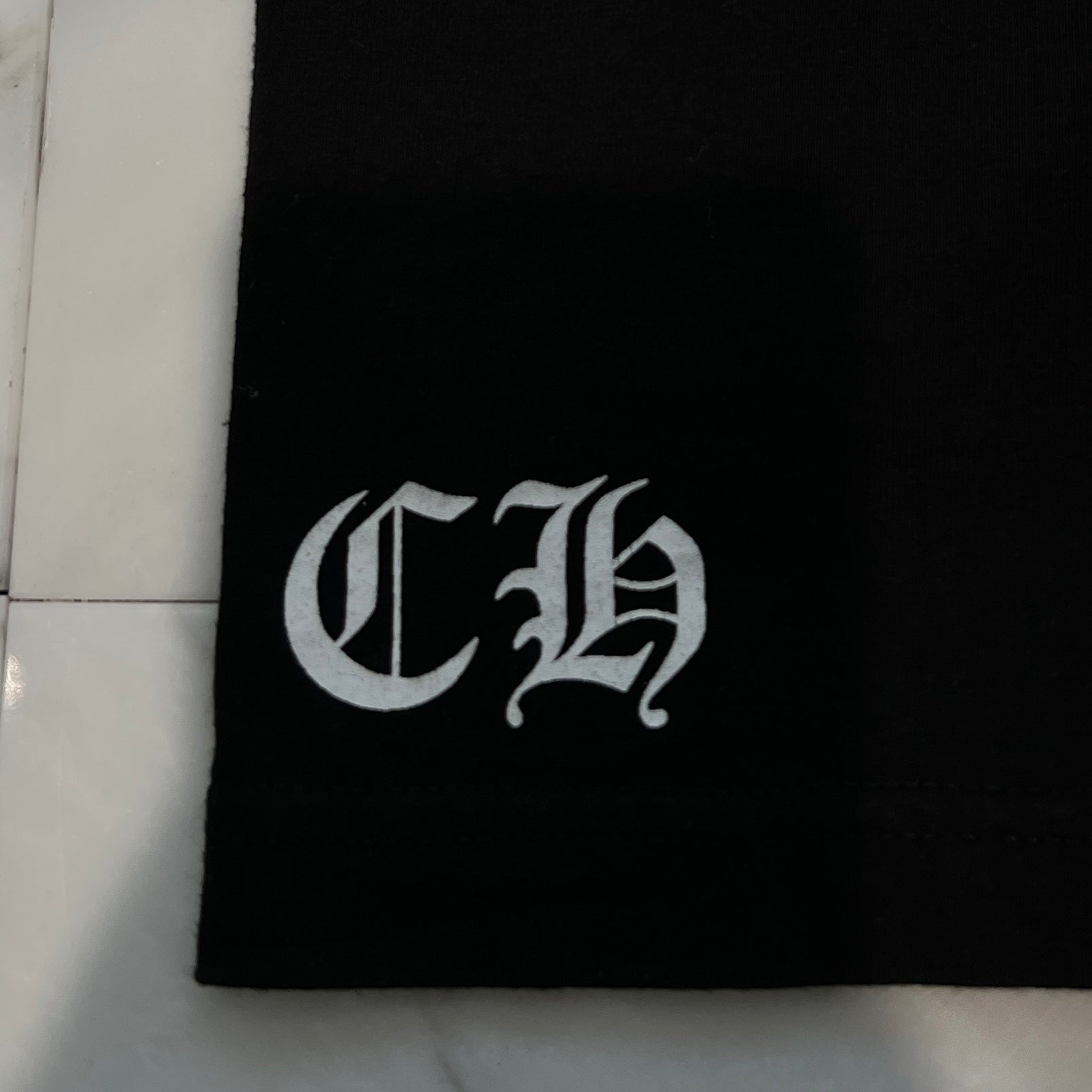 CHROME HEARTS Paris Limited 5th Anniversary BS Flare American Flag Tee サイズM クロムハーツ パリス リミテッド 5th アニバーサリー BSフレア アメリカン フラッグ Tシャツ ブラック サイズM