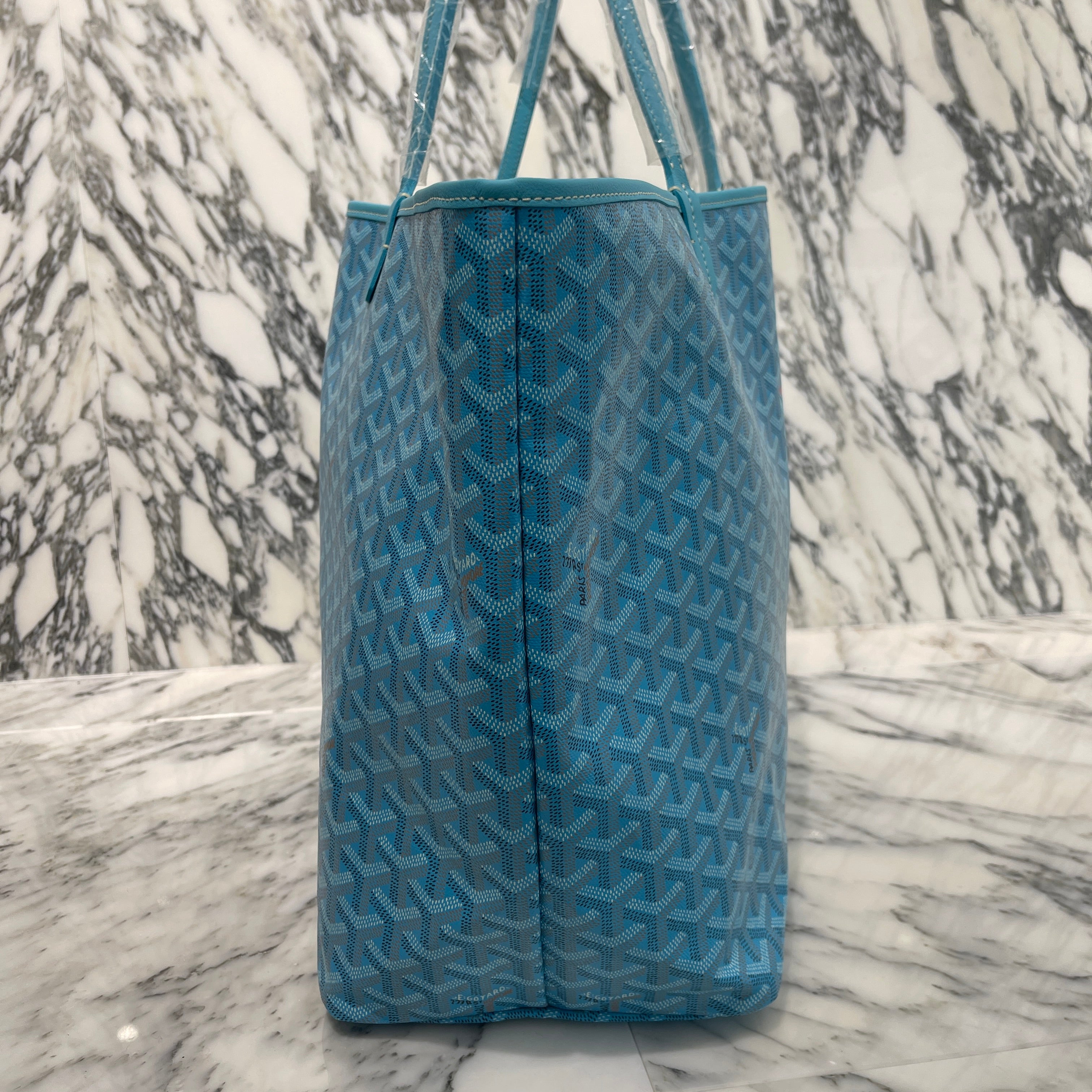 GOYARD 2024AW Saint Louis GM & Barry's Beach Towel "Turquoise Blue" ゴヤール サンルイGM ＆ バリーズ ビーチタオル "ターコイズブルー"