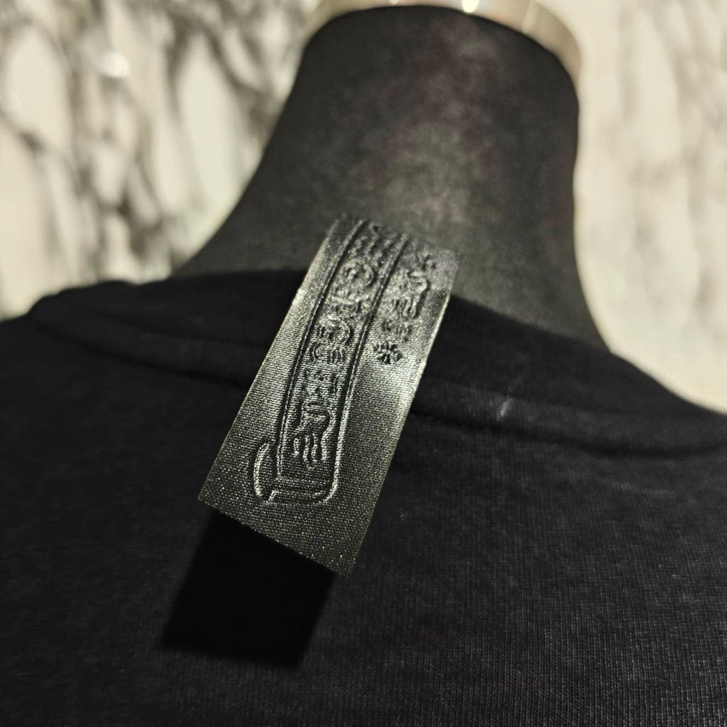 CHROME HEARTS Y NOT Vertical Logo Back Logo Embroidery Long Sleeve Tee Size S クロムハーツ ワイノット ヴァーティカルロゴ バックロゴ 刺繍 ロングスリーブTシャツ サイズS