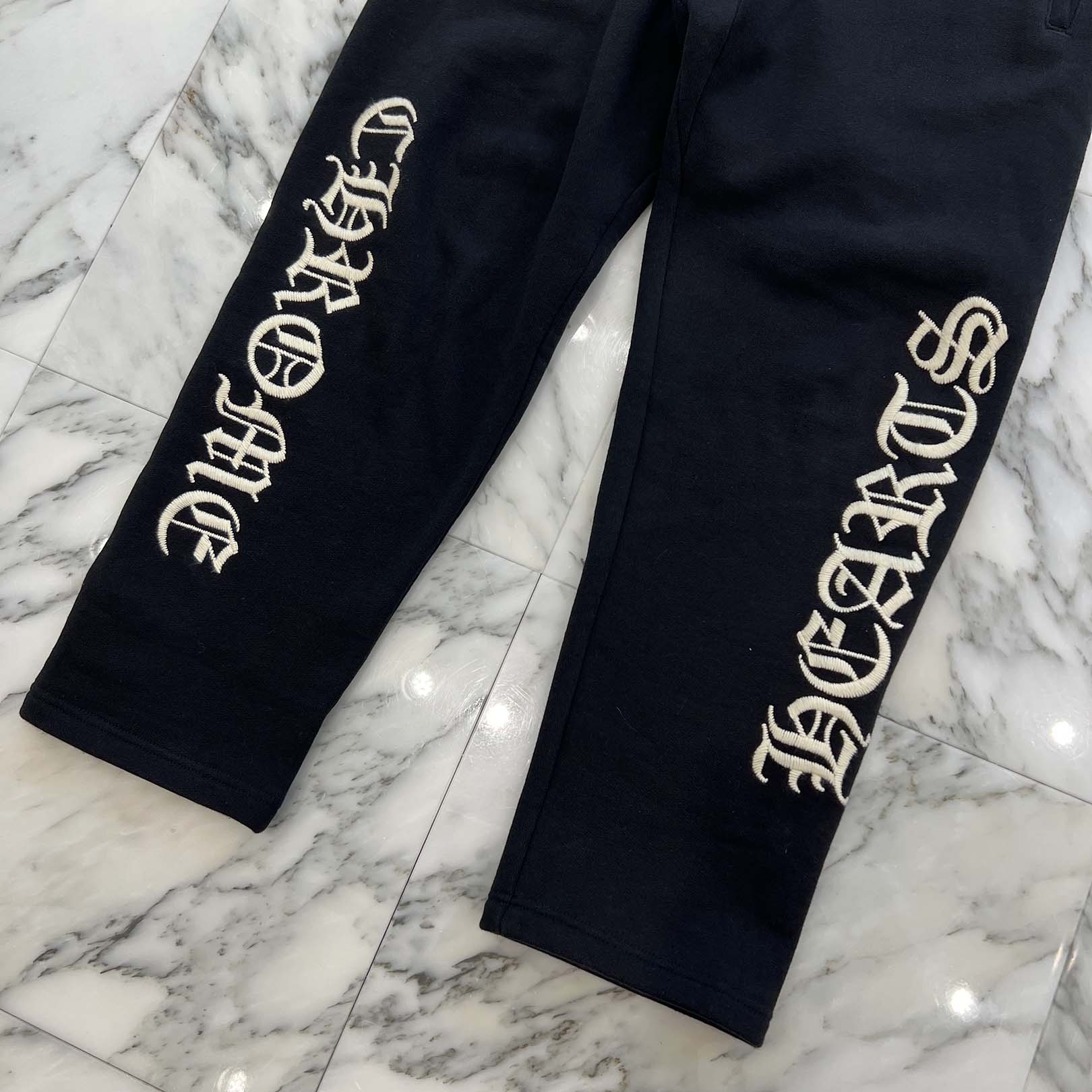 CHROME HEARTS Y NOT Lucky Patch SLO RIDE Logo Embroidery Sweat Long Pants Size M クロムハーツ ワイノット ラッキーパッチ スローライド ロゴ刺繍 スウェットロングパンツ サイズM