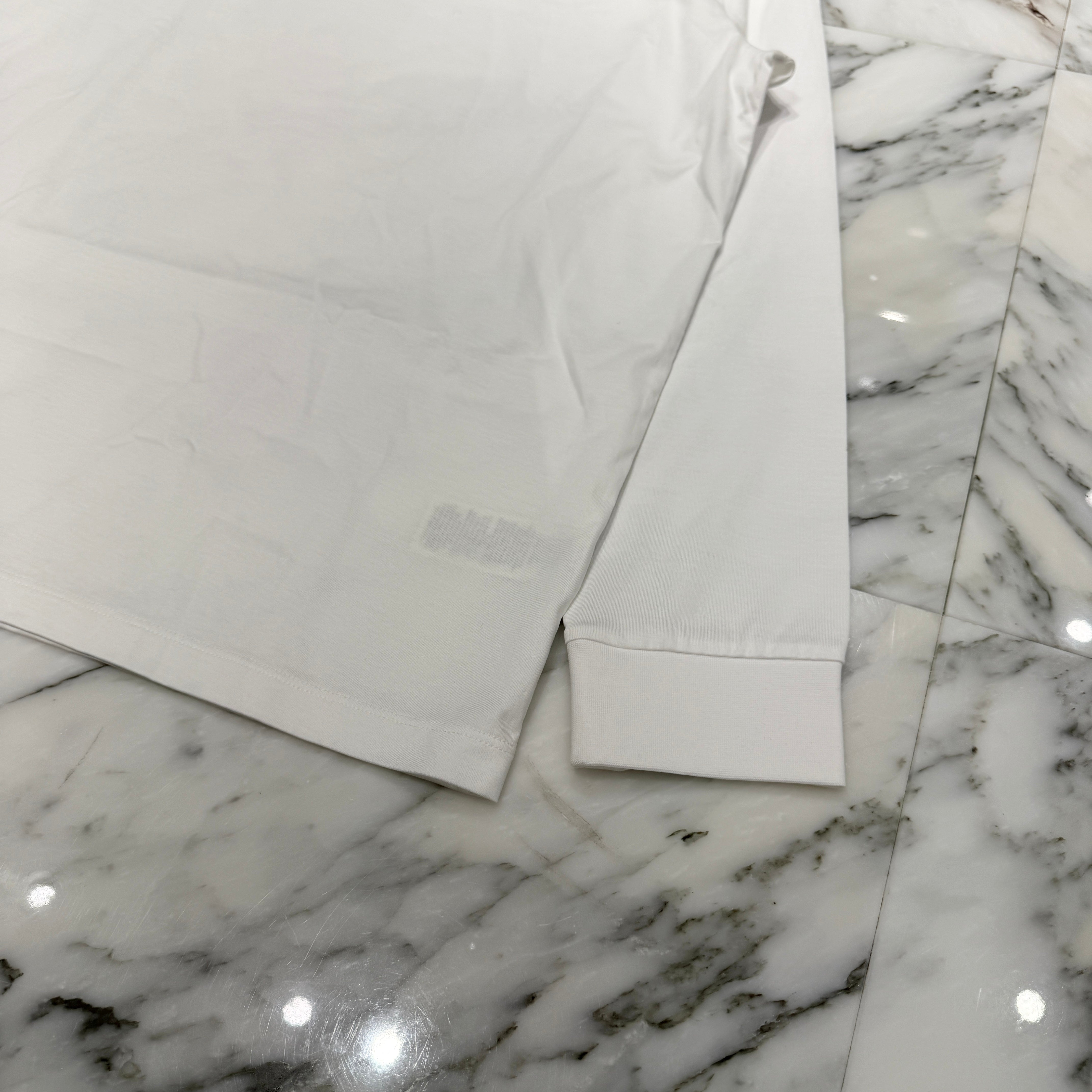 BURBERRY Jalad Check Neck Long Sleeve Tee 8091046 Size M バーバリー ジャラッド チェックネック ロングスリーブTシャツ サイズM