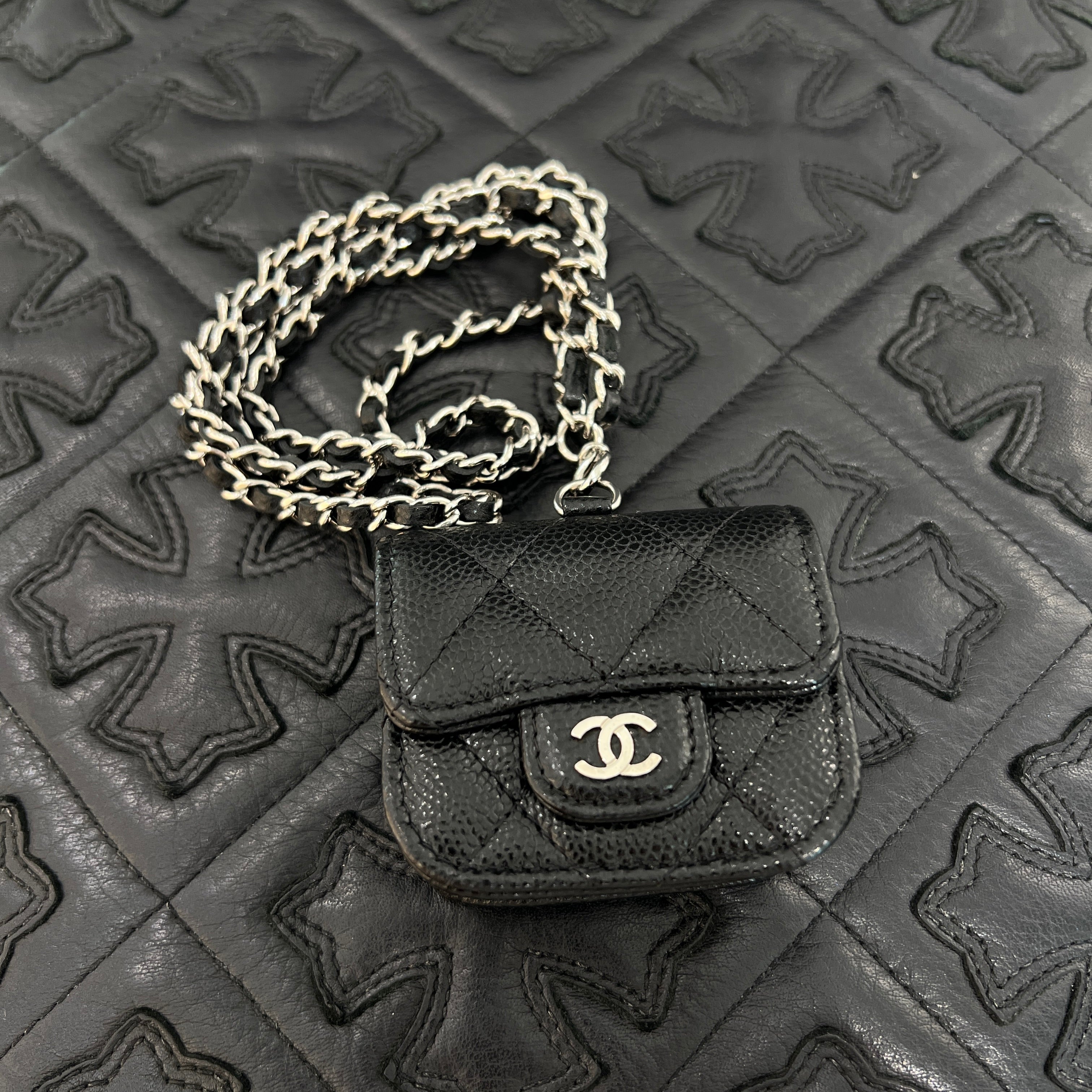 CHANEL Matelasse Caviar Skin AirPods Pro Case シャネル マトラッセ