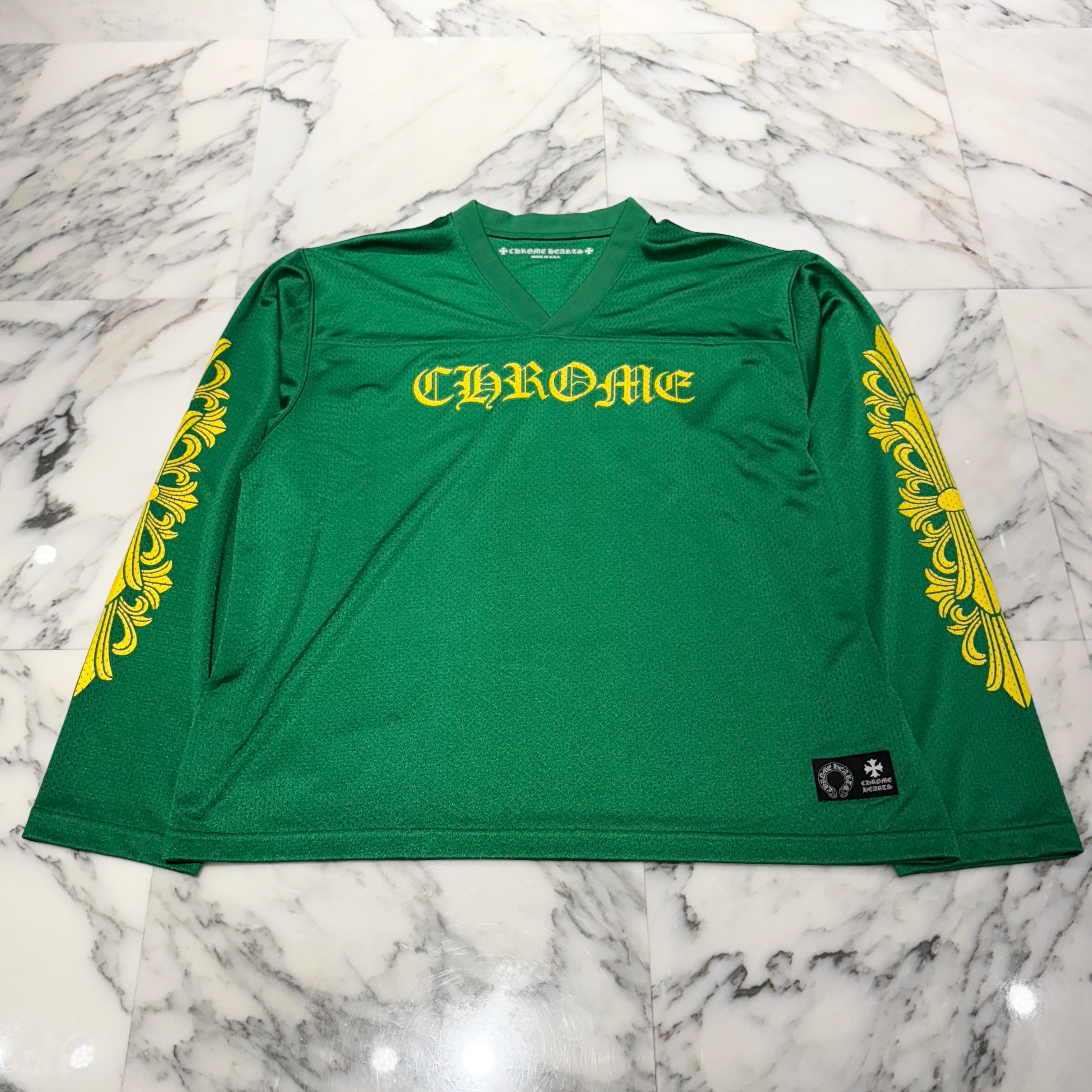 CHROME HEARTS Mesh Warm Up Jersey Size XS クロムハーツ メッシュウォームアップジャージー サイズXS