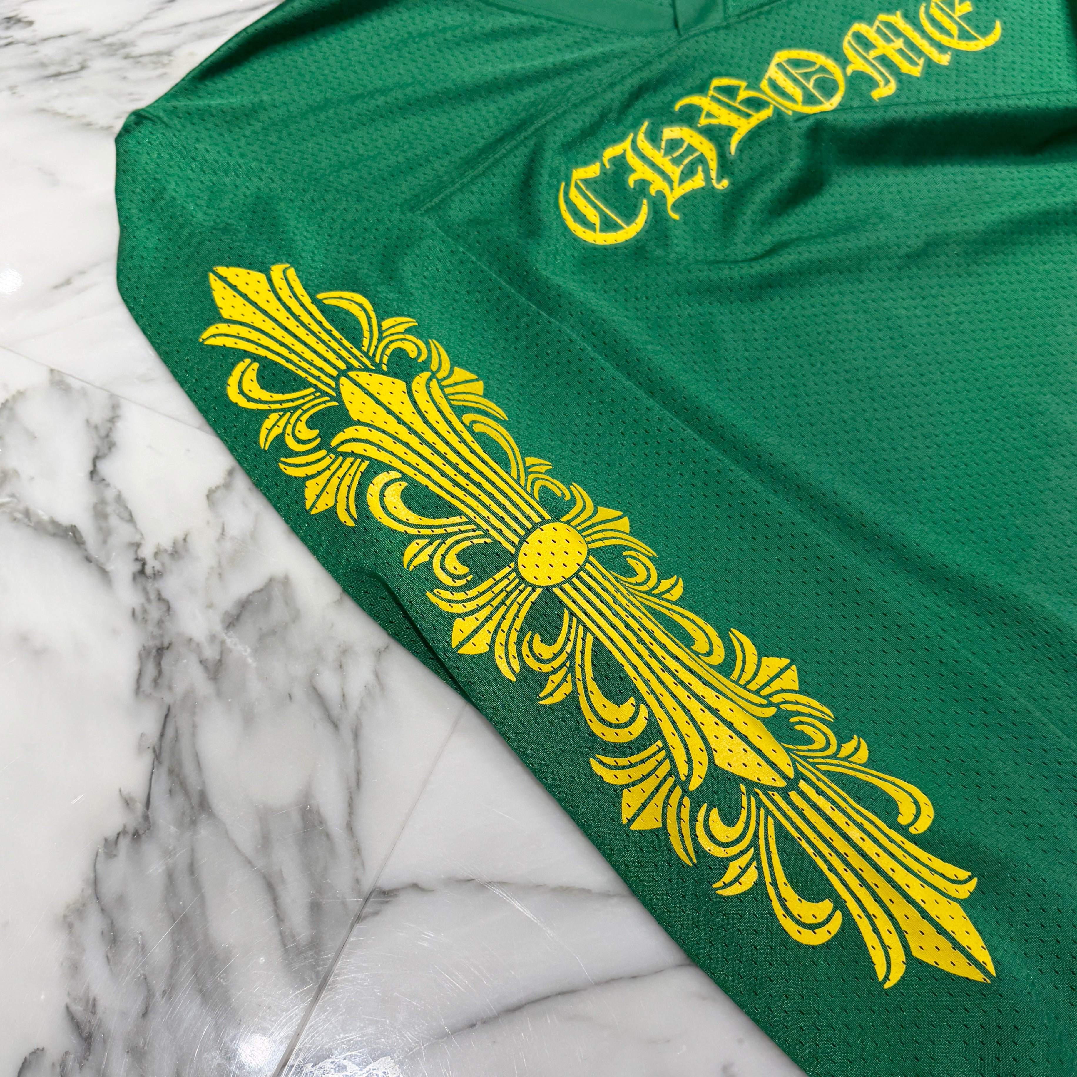 CHROME HEARTS Mesh Warm Up Jersey Size XS クロムハーツ メッシュウォームアップジャージー サイズXS