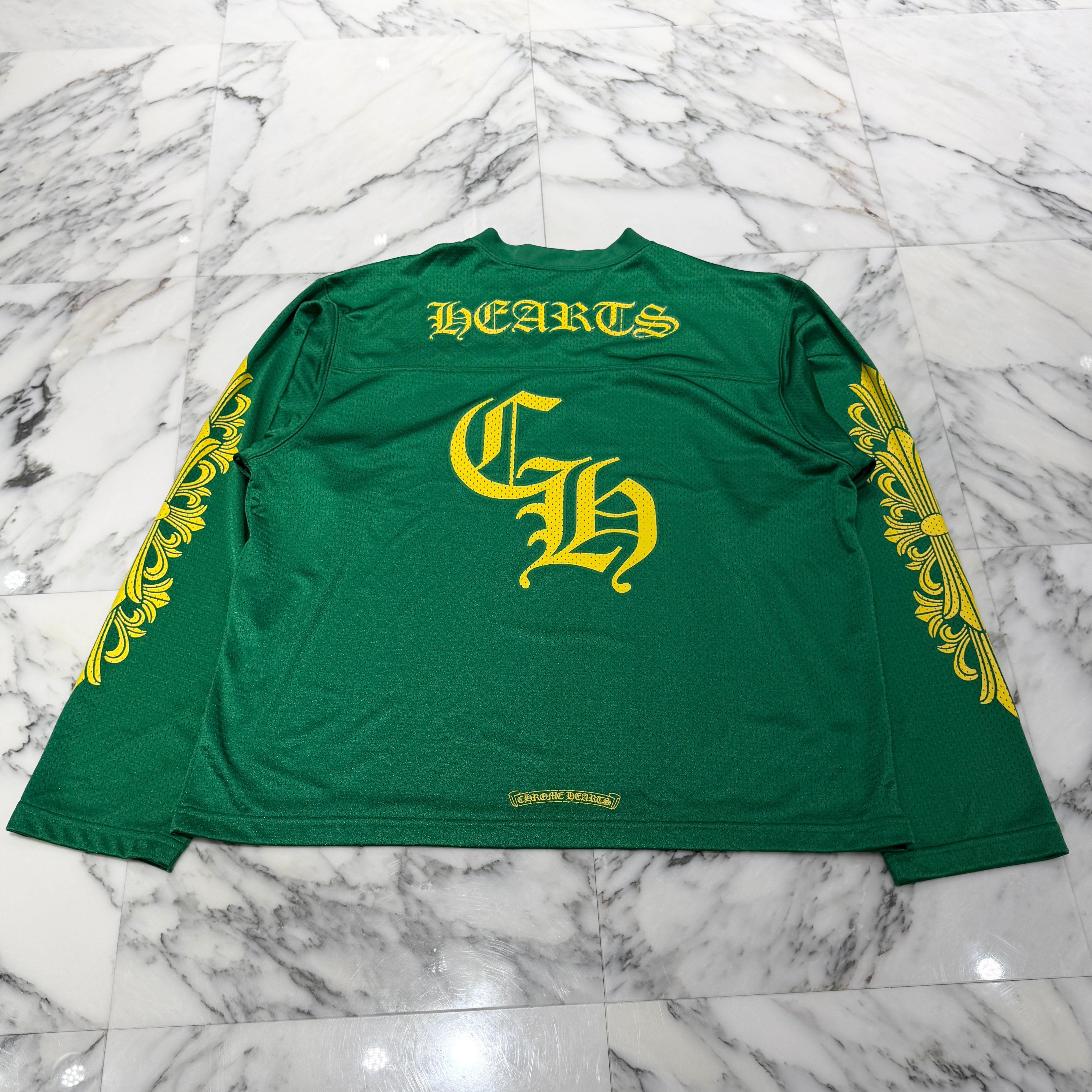 クロムハーツ WARM UP JERSEY XL サイズ CHROME HEARTS Mesh Warm Up Jersey Size XL クロムハーツ メッシュ