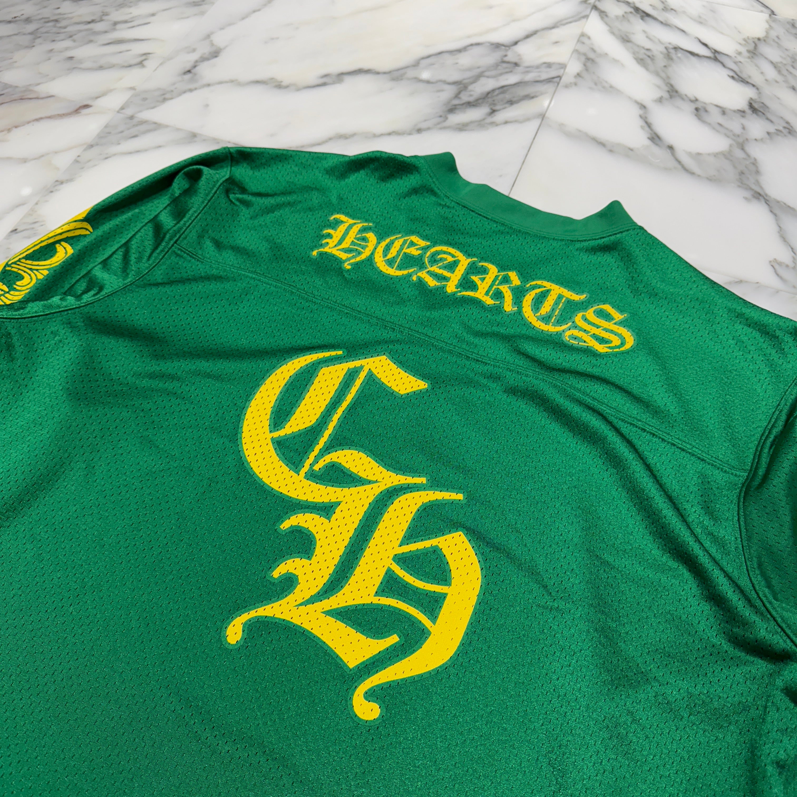 CHROME HEARTS Mesh Warm Up Jersey Size XL クロムハーツ メッシュ
