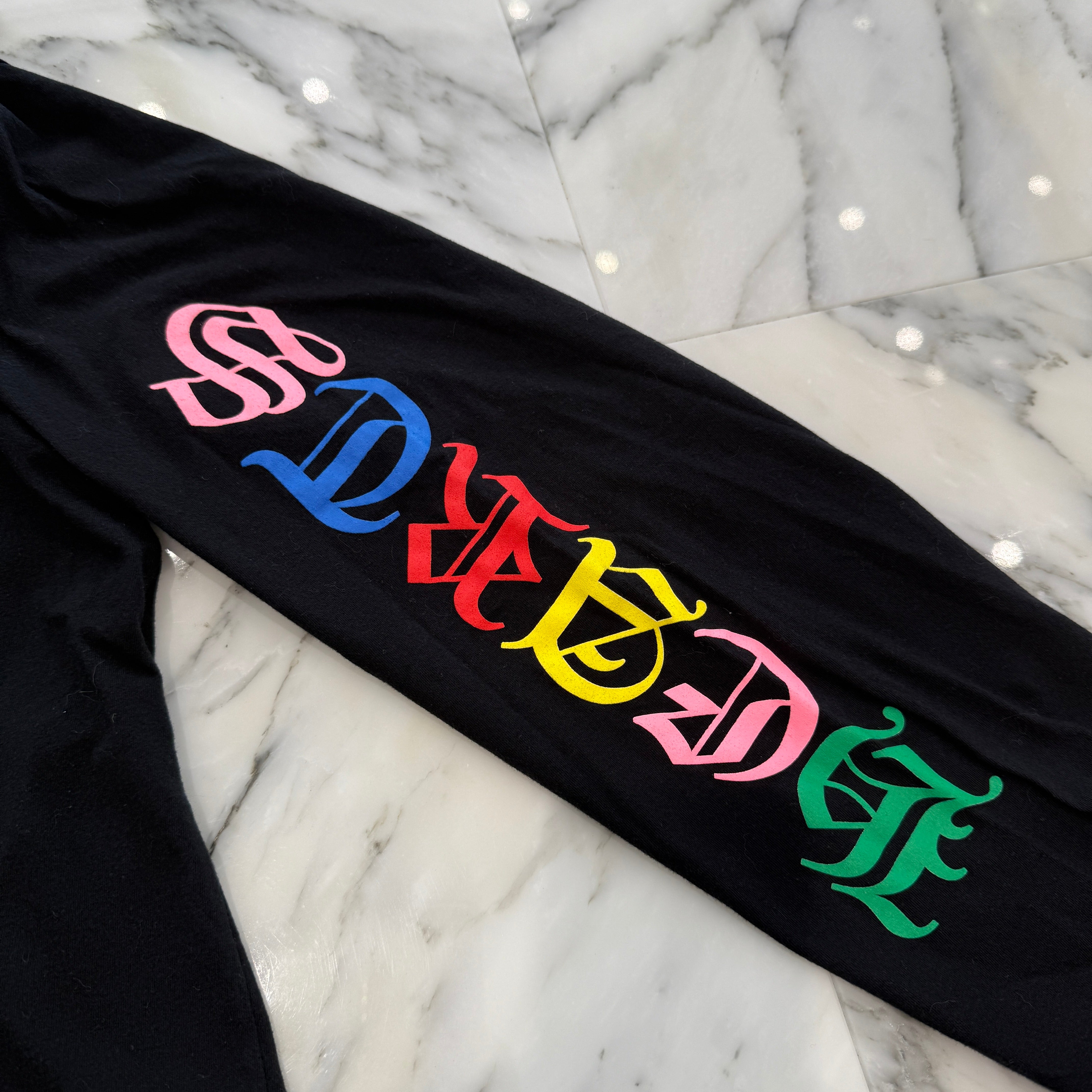 CHROME HEARTS 2021SS MLTCOL CEM CRS Long Sleeve Tee Size XL クロムハーツ マルチカラー セメタリークロス ロングスリーブTシャツ サイズXL