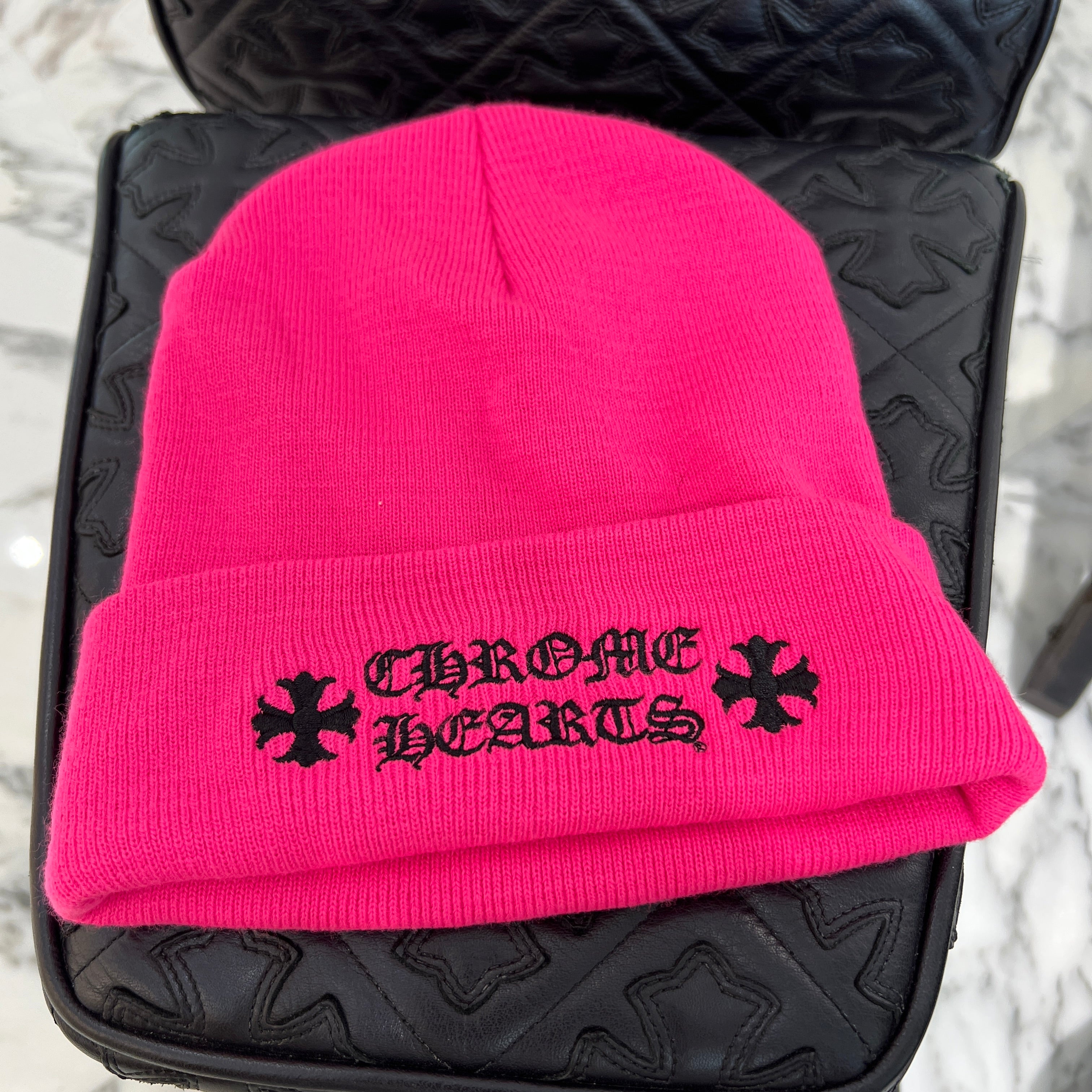 CHROME HEARTS WATCH CAP PINK Size ONE SIZE（23cm）クロムハーツ ワッチキャップ ピンク サイズONE SIZE（23cm）