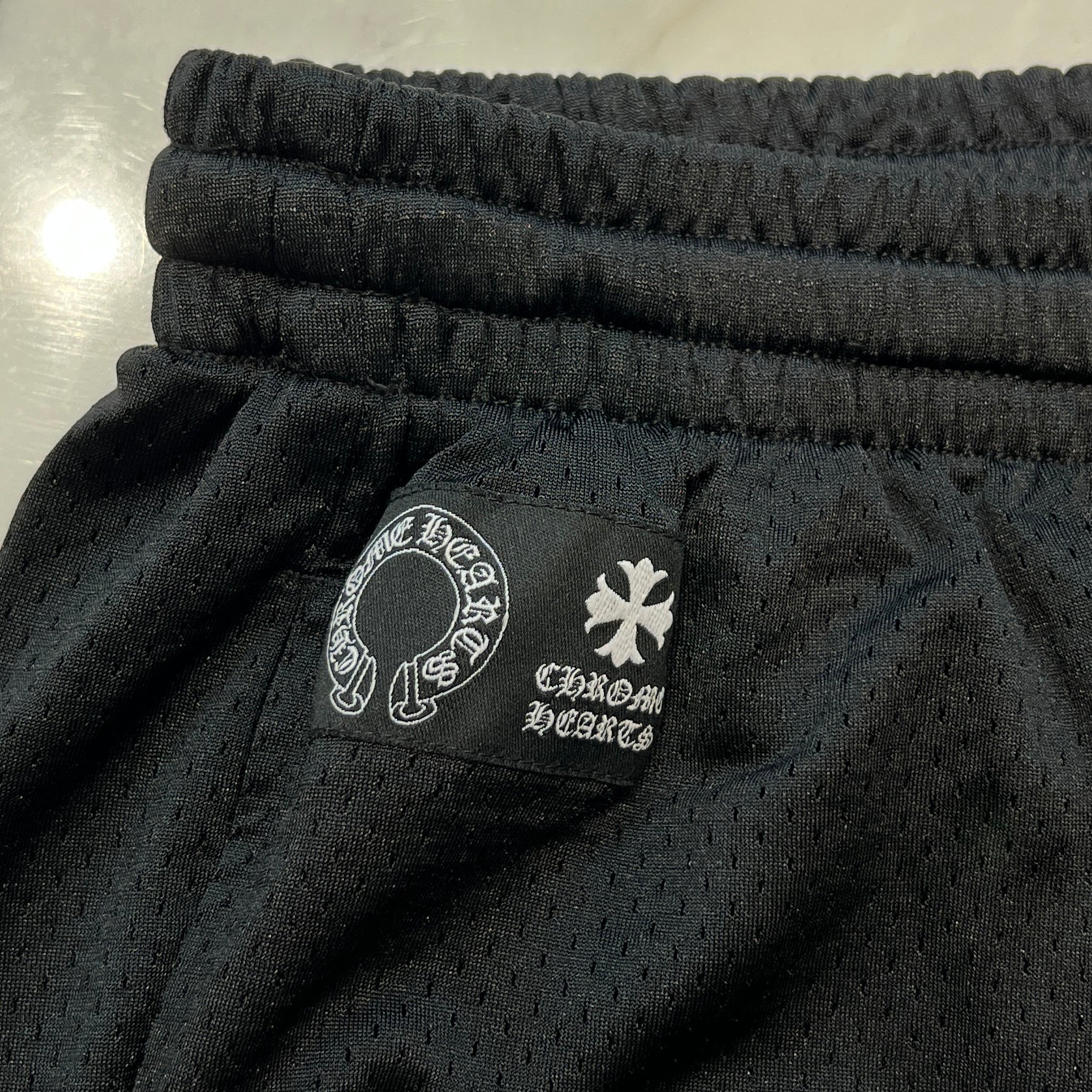 CHROME HEARTS Mesh Warm Up Jersey Long Pants Size L クロムハーツ