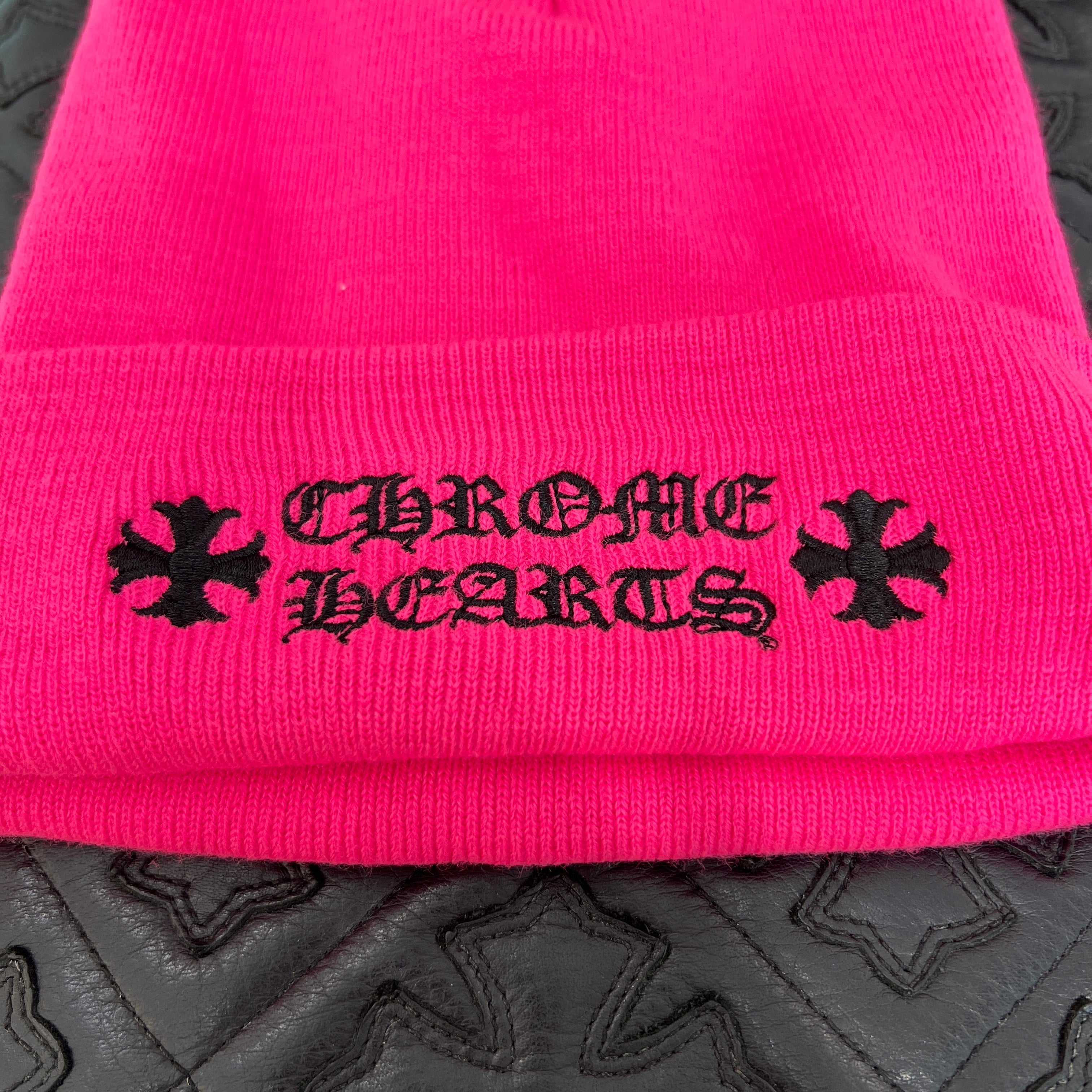 CHROME HEARTS WATCH CAP PINK Size ONE SIZE（23cm）クロムハーツ ワッチキャップ ピンク サイズONE SIZE（23cm）