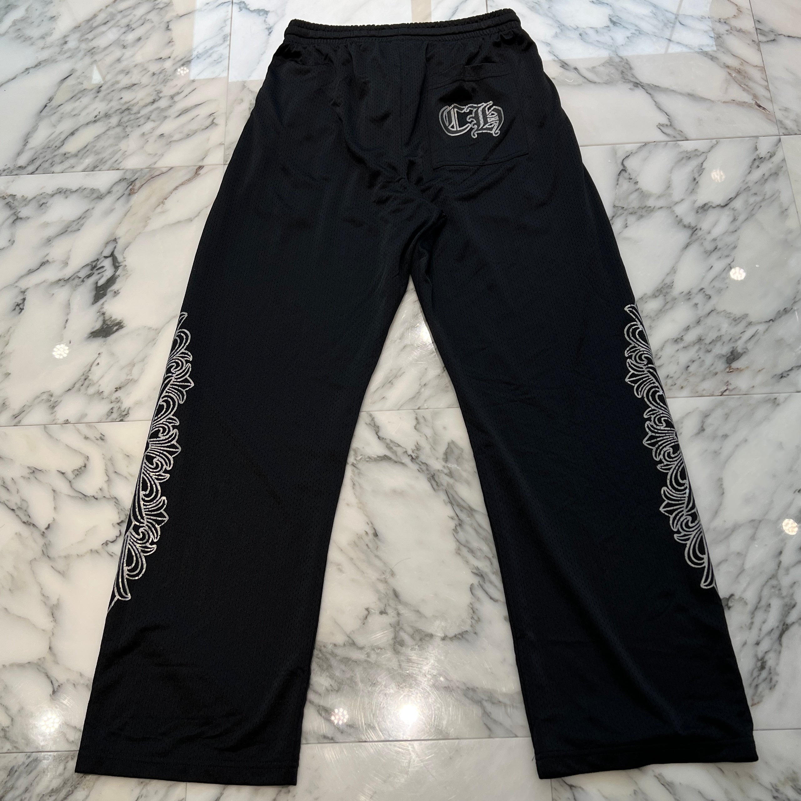 CHROME HEARTS Mesh Warm Up Jersey Long Pants Size M クロムハーツ メッシュウォームアップジャージー ロングパンツ サイズM