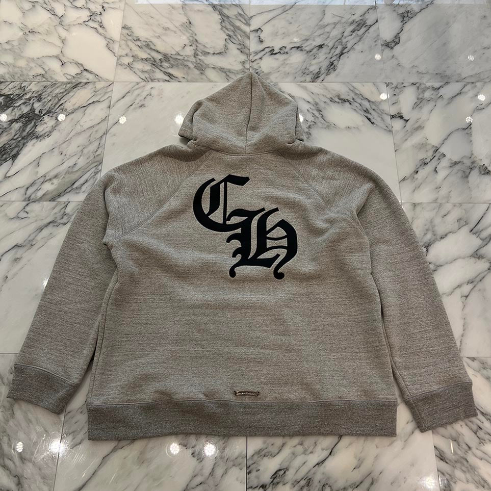 CHROME HEARTS 2025SS Y NOT Cemetery Cross Applique Embroidery Pullover Hoodie Size XXL クロムハーツ ワイノット セメタリークロス アップリケ刺繡 プルオーバーフーディ サイズXXL