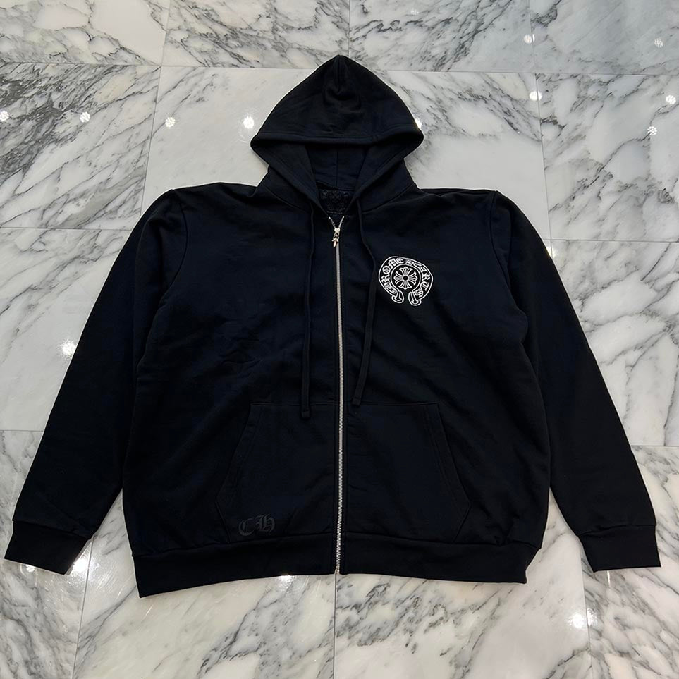 CHROME HEARTS TOKYO Limited Horseshoe Zip Up Hoodie Size XXL