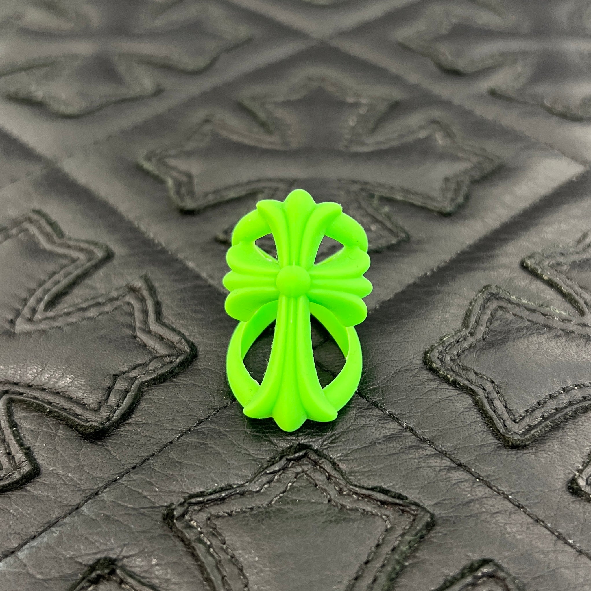 CHROME HEARTS 2022SS Infinity CH Cross Rubber Ring Size 14号 クロムハーツ インフィニティー CHクロス ラバーリング サイズ14号