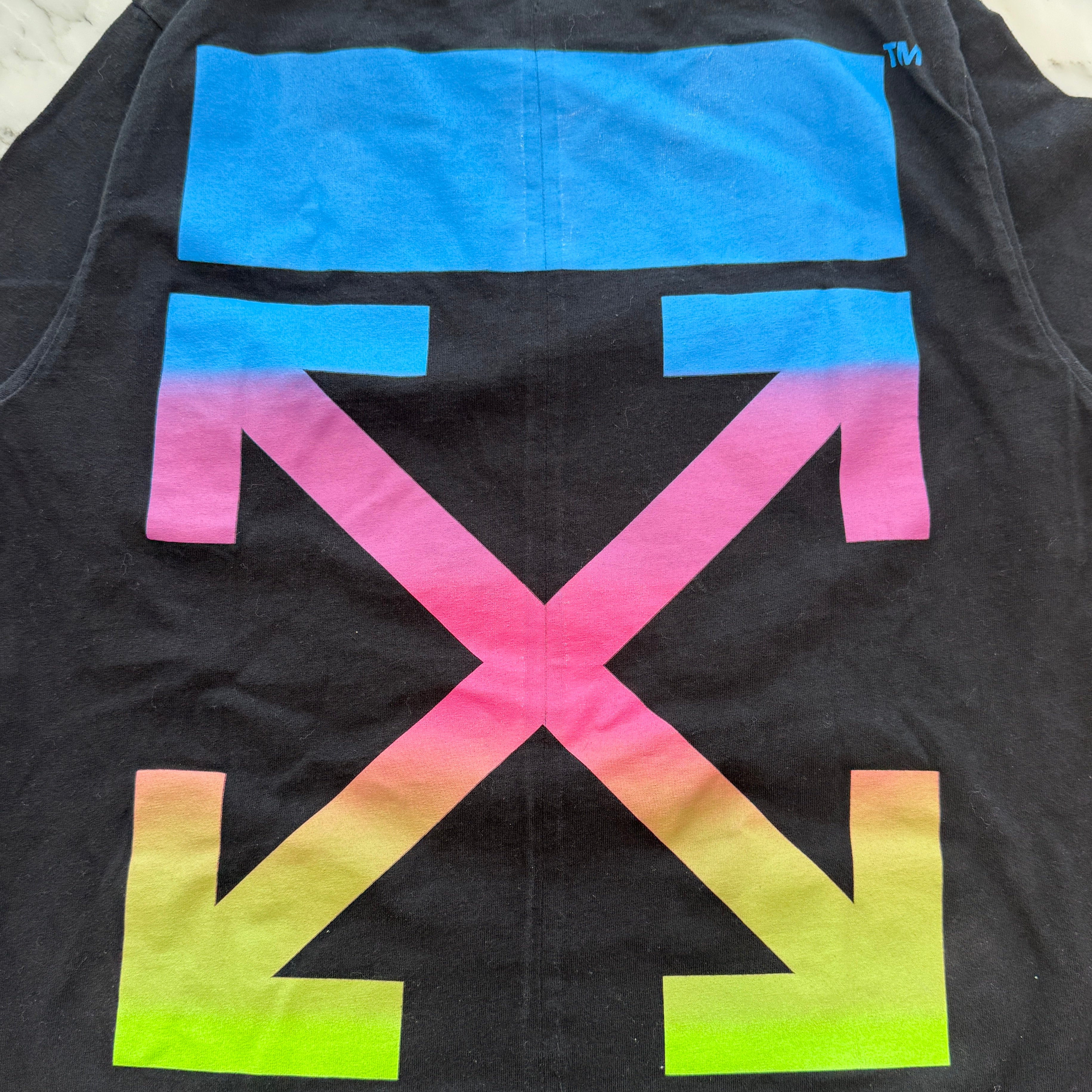 OFF-WHITE 2018SS DSMG Natural Habitat Tee OMAA032S18185238 Size M オフホワイト DSMG ナチュラル ハビタットティーシャツ サイズM