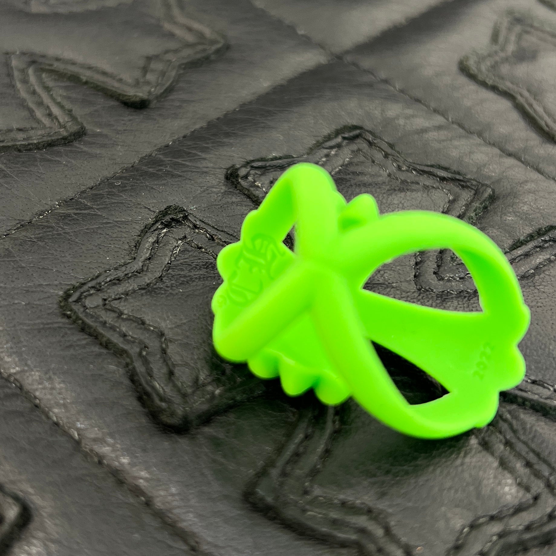 CHROME HEARTS 2022SS Infinity CH Cross Rubber Ring Size 14号 クロムハーツ インフィニティー CHクロス ラバーリング サイズ14号