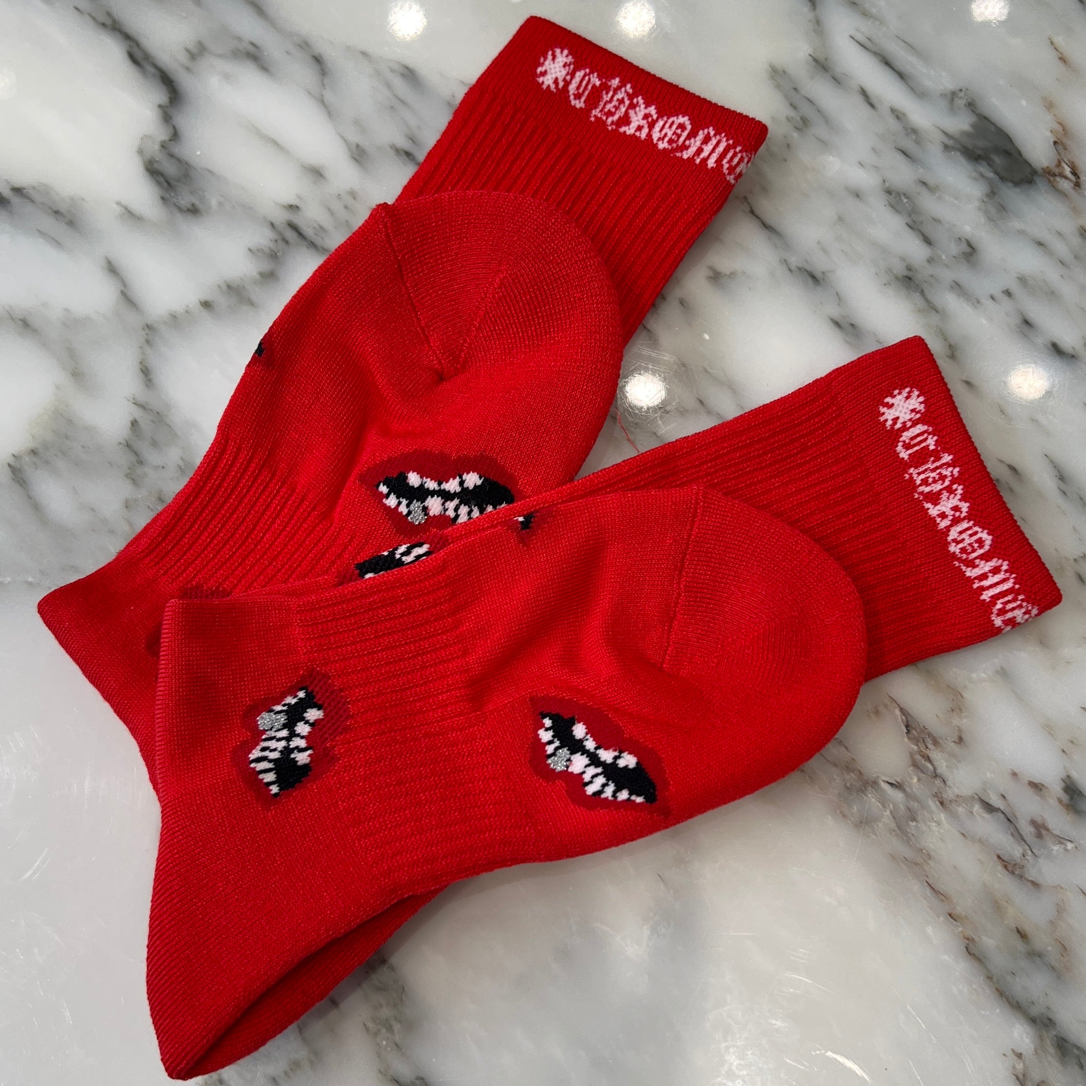 CHROME HEARTS × MATTY BOY Chomper Socks Size 25-27cm クロムハーツ × マッティボーイ チョンパー ソックス サイズ25-27cm