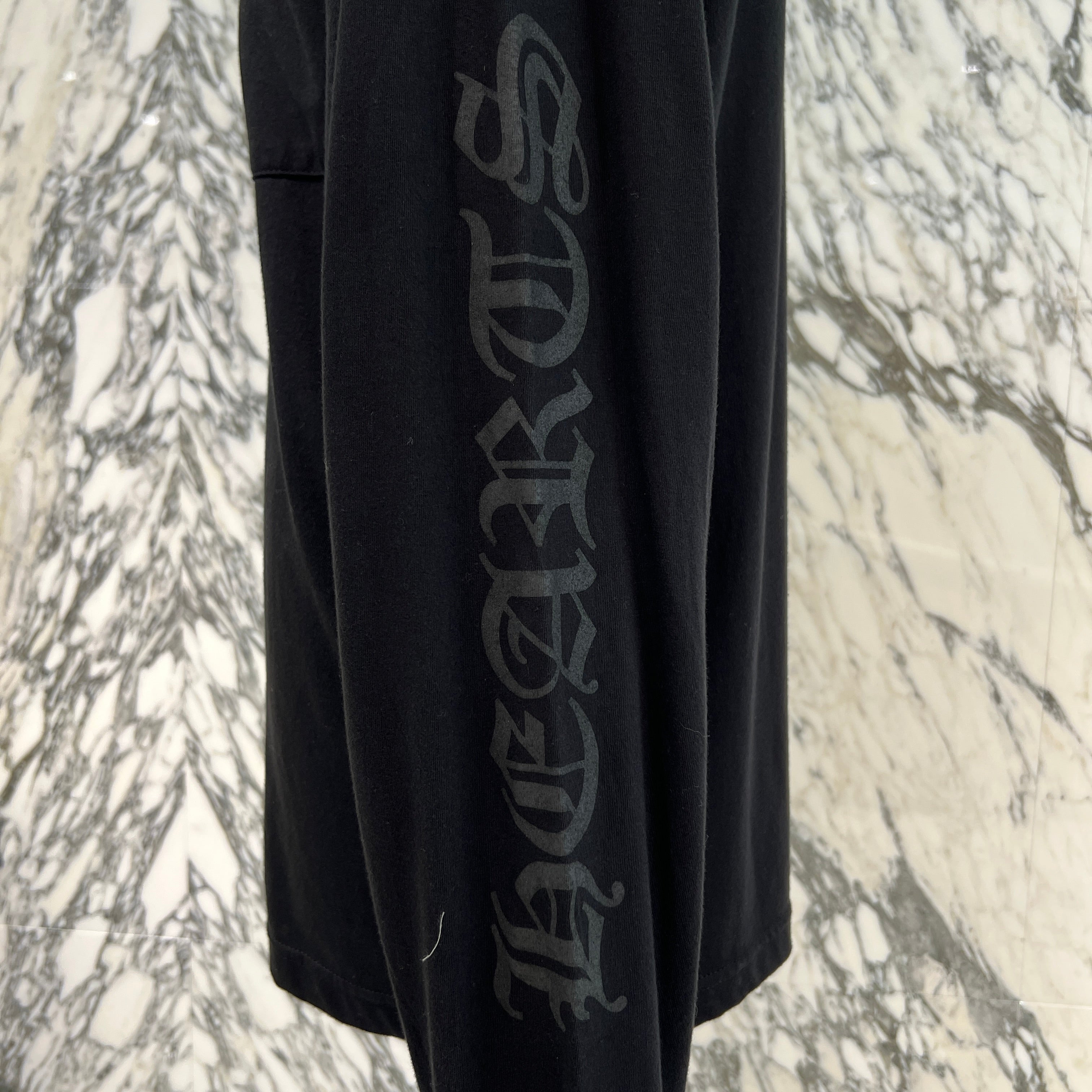 CHROME HEARTS Neck Logo Long Sleeve Tee Size M クロムハーツ ネックロゴ ロングスリーブTシャツ サイズM