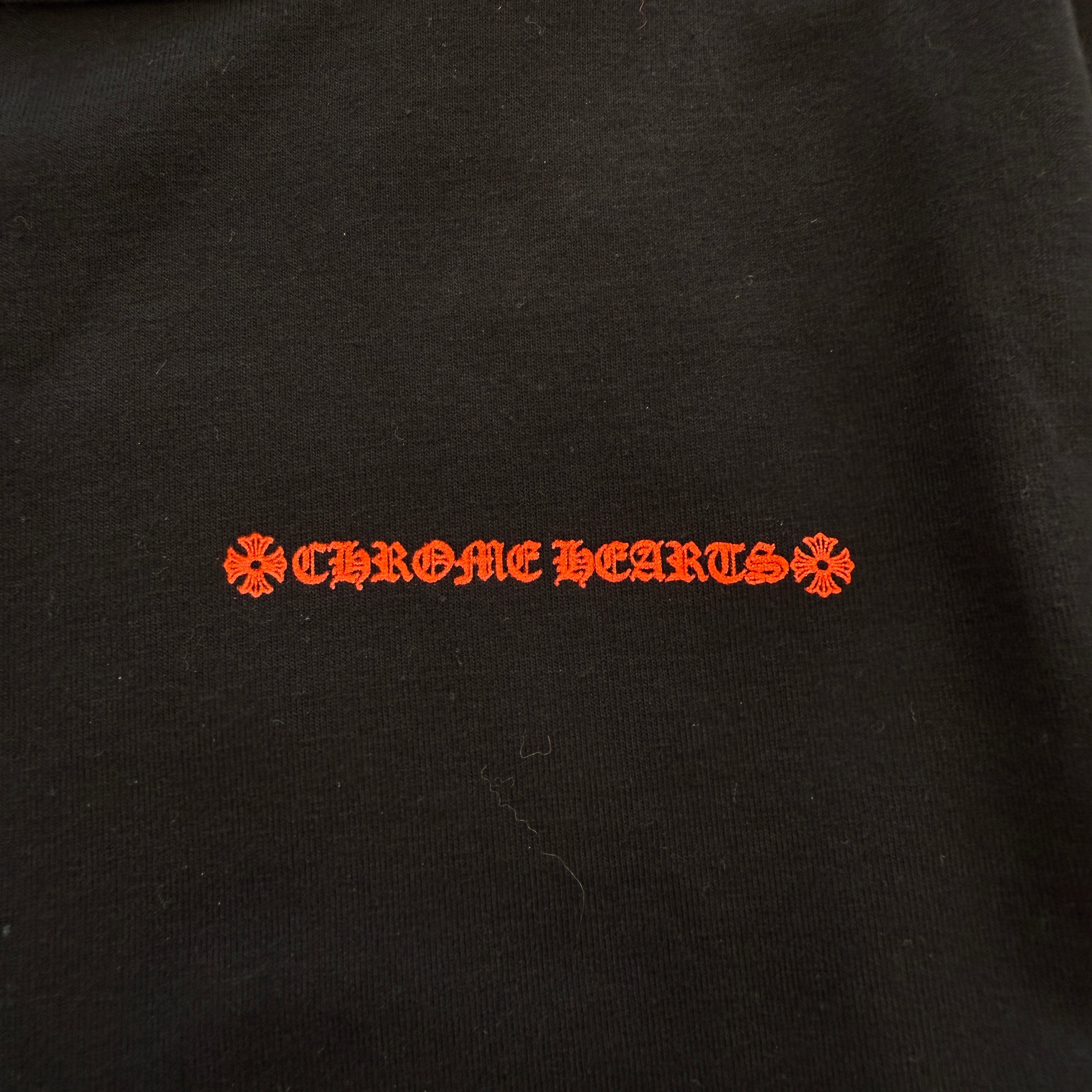 CHROME HEARTS × MATTY BOY Sick Heart Biking Long Sleeve Tee Size S クロムハーツ × マッティボーイ シックハート バイキング ロングスリーブTシャツ サイズS