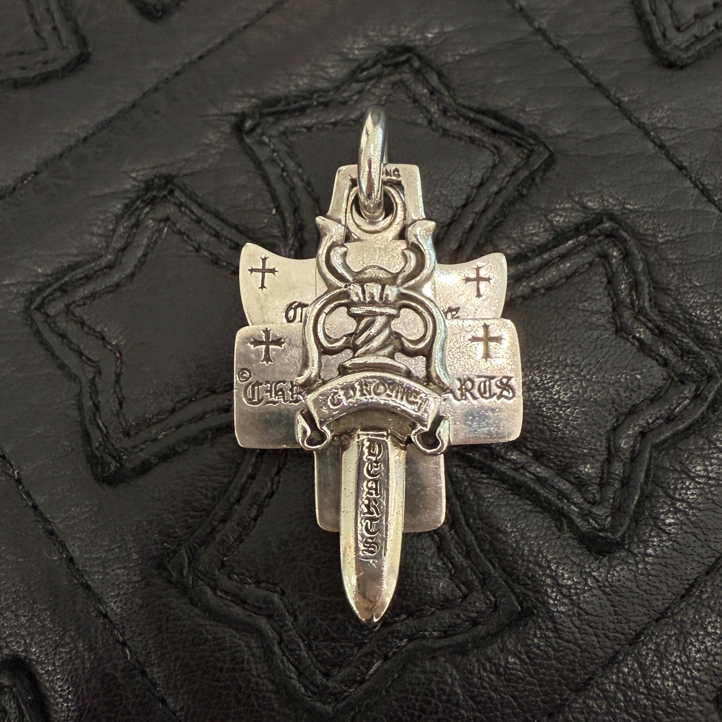 CHROME HEARTS 3 TRINKETS Charm Pendant Top クロムハーツ 3