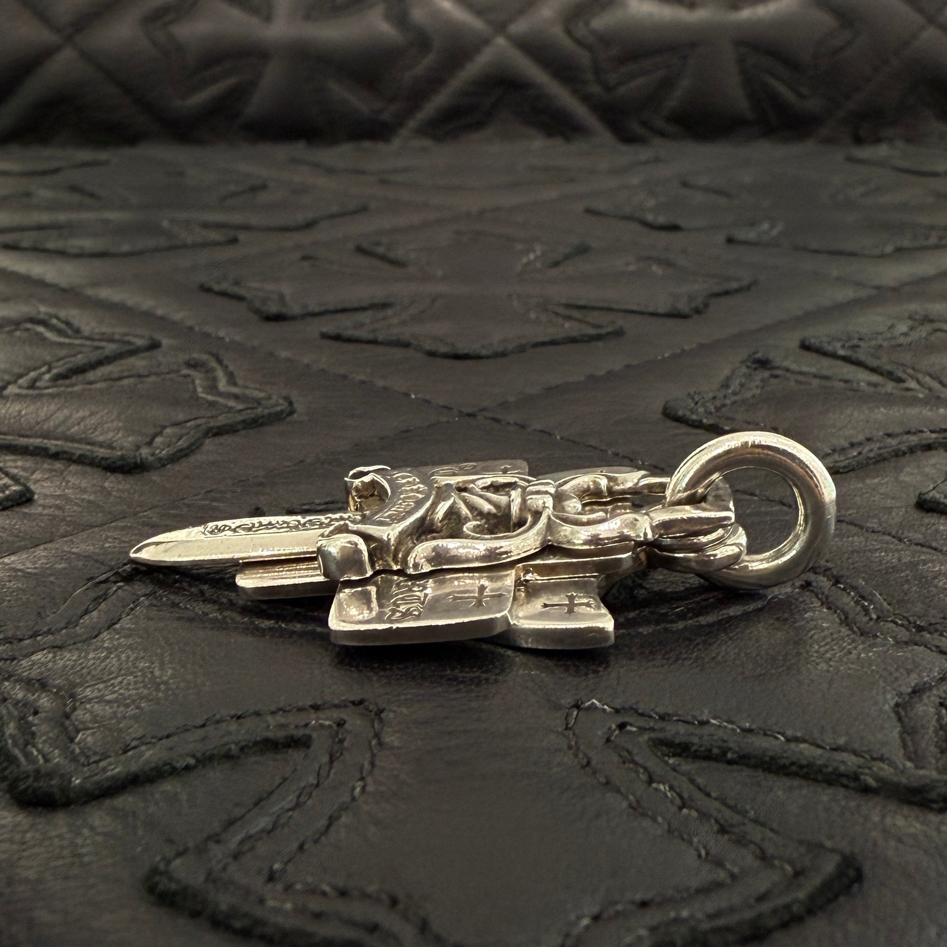 CHROME HEARTS 3 TRINKETS Charm Pendant Top クロムハーツ 3 トリンケッツ チャーム ペンダントトップ